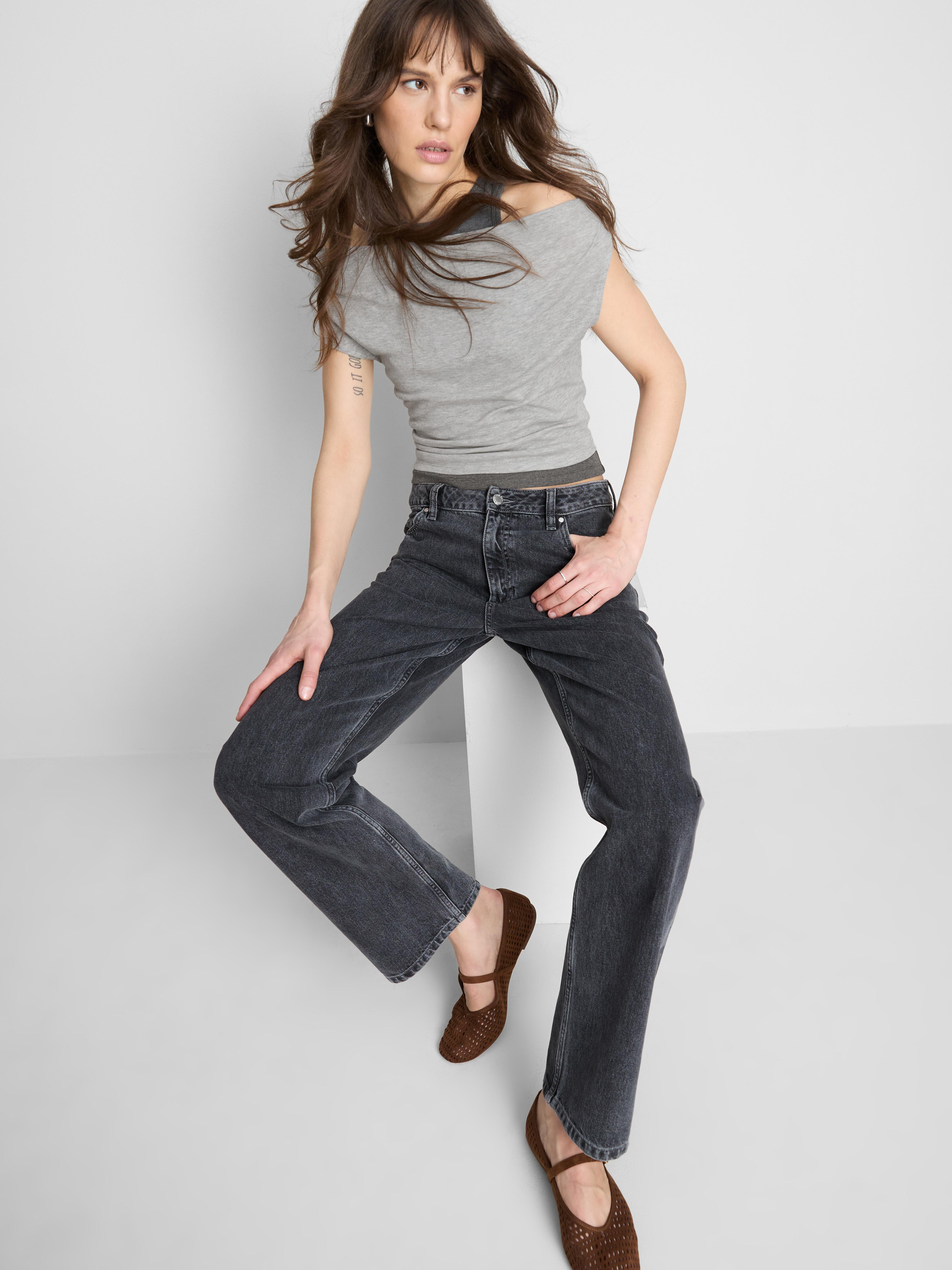Women's Gray Heather Double Layered Tank Top | Primark