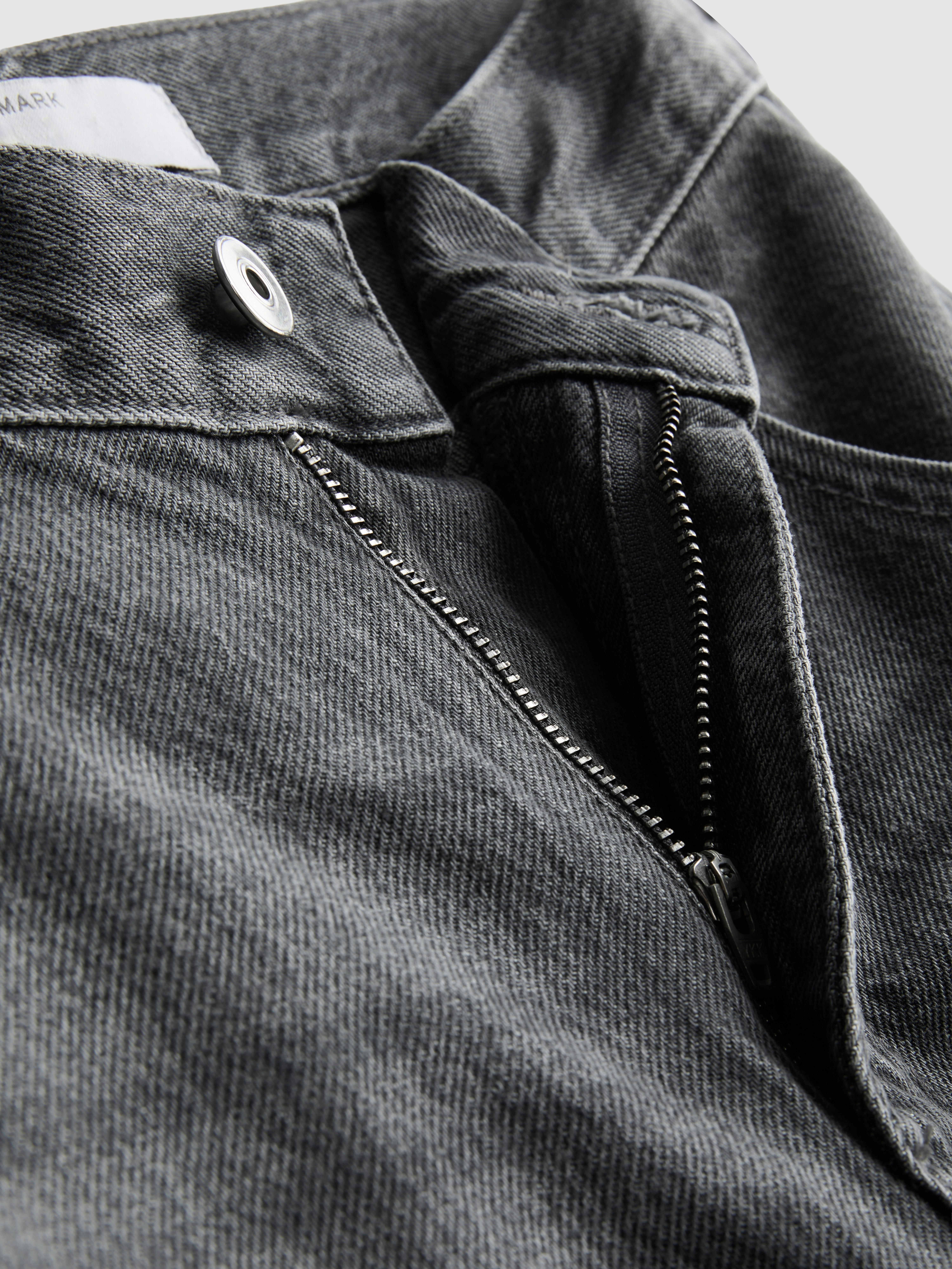 Cotton Denim Baggy Barrel Leg Jeans