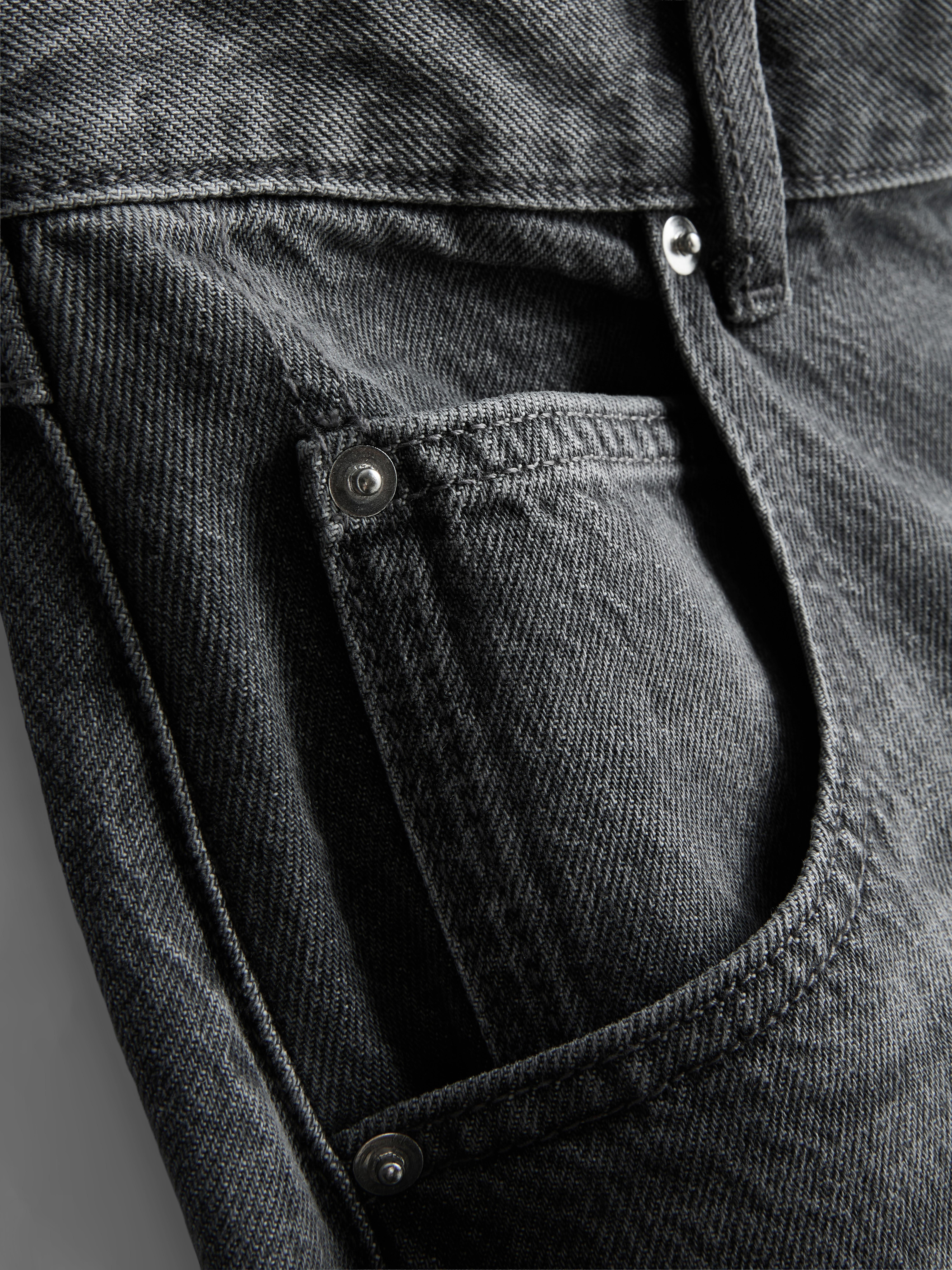 Cotton Denim Baggy Barrel Leg Jeans