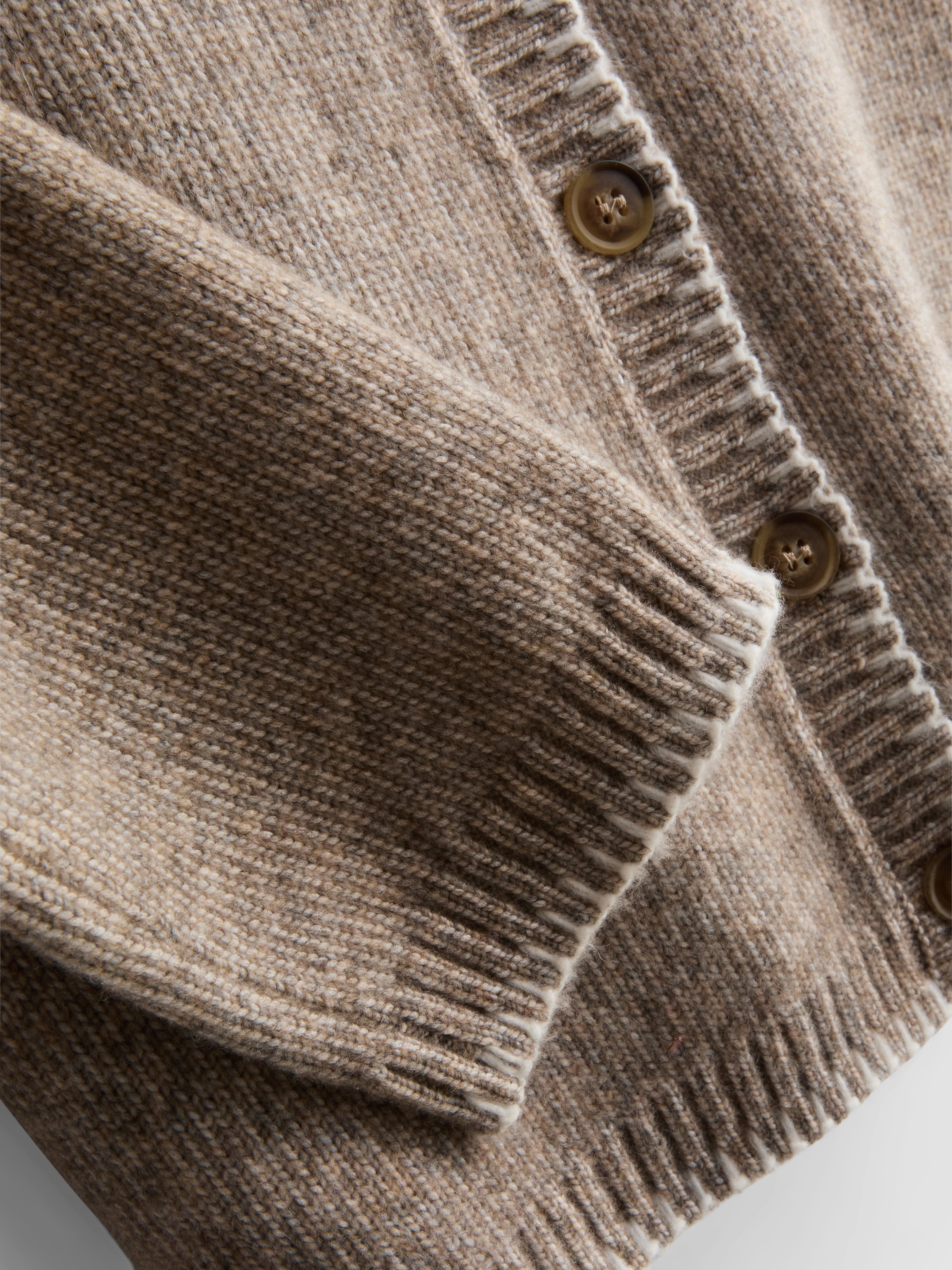 Halo Stitch V-Neck Cardigan
