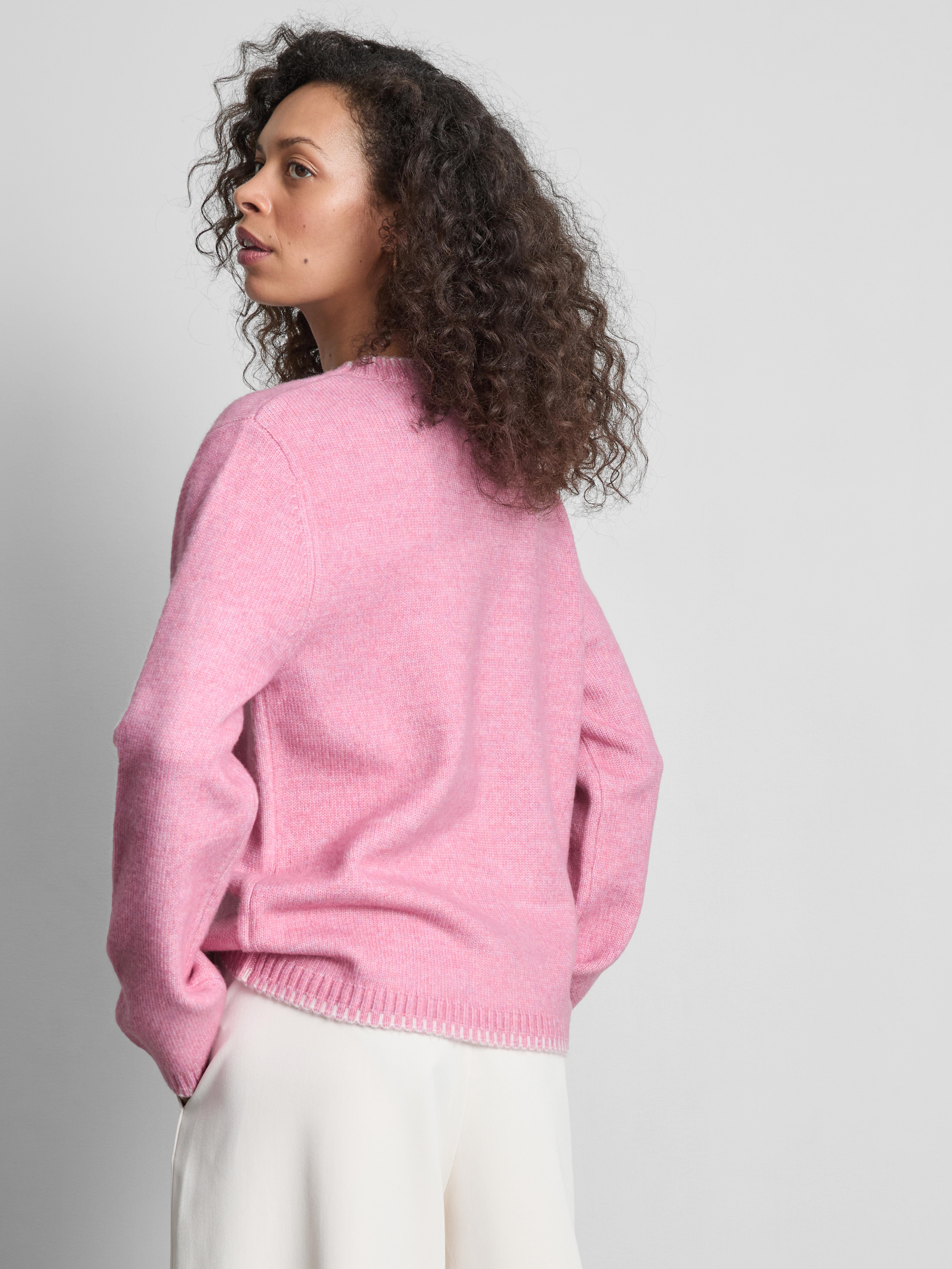„Halo Stitch“ Cardigan mit V-Ausschnitt