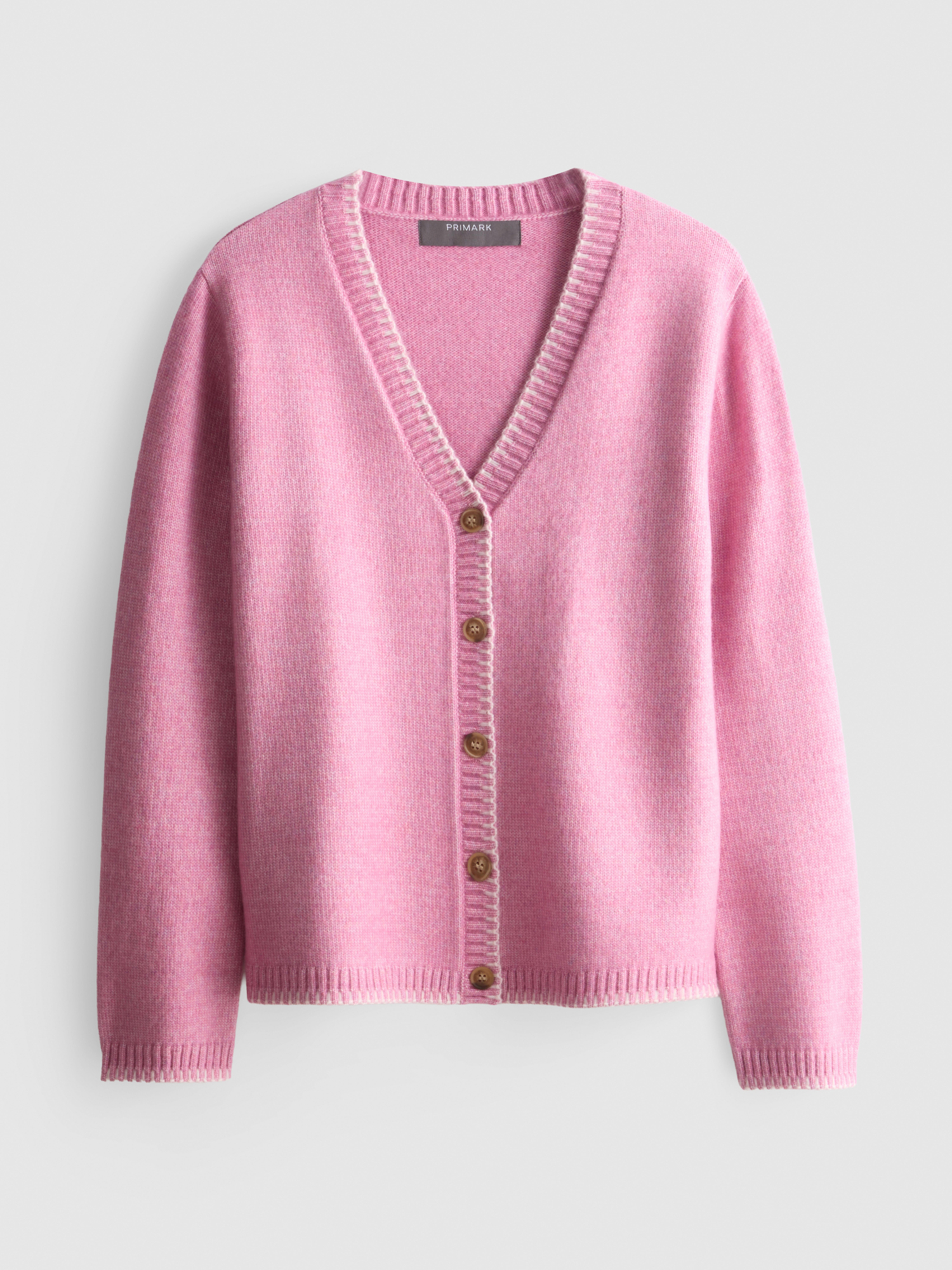 „Halo Stitch“ Cardigan mit V-Ausschnitt