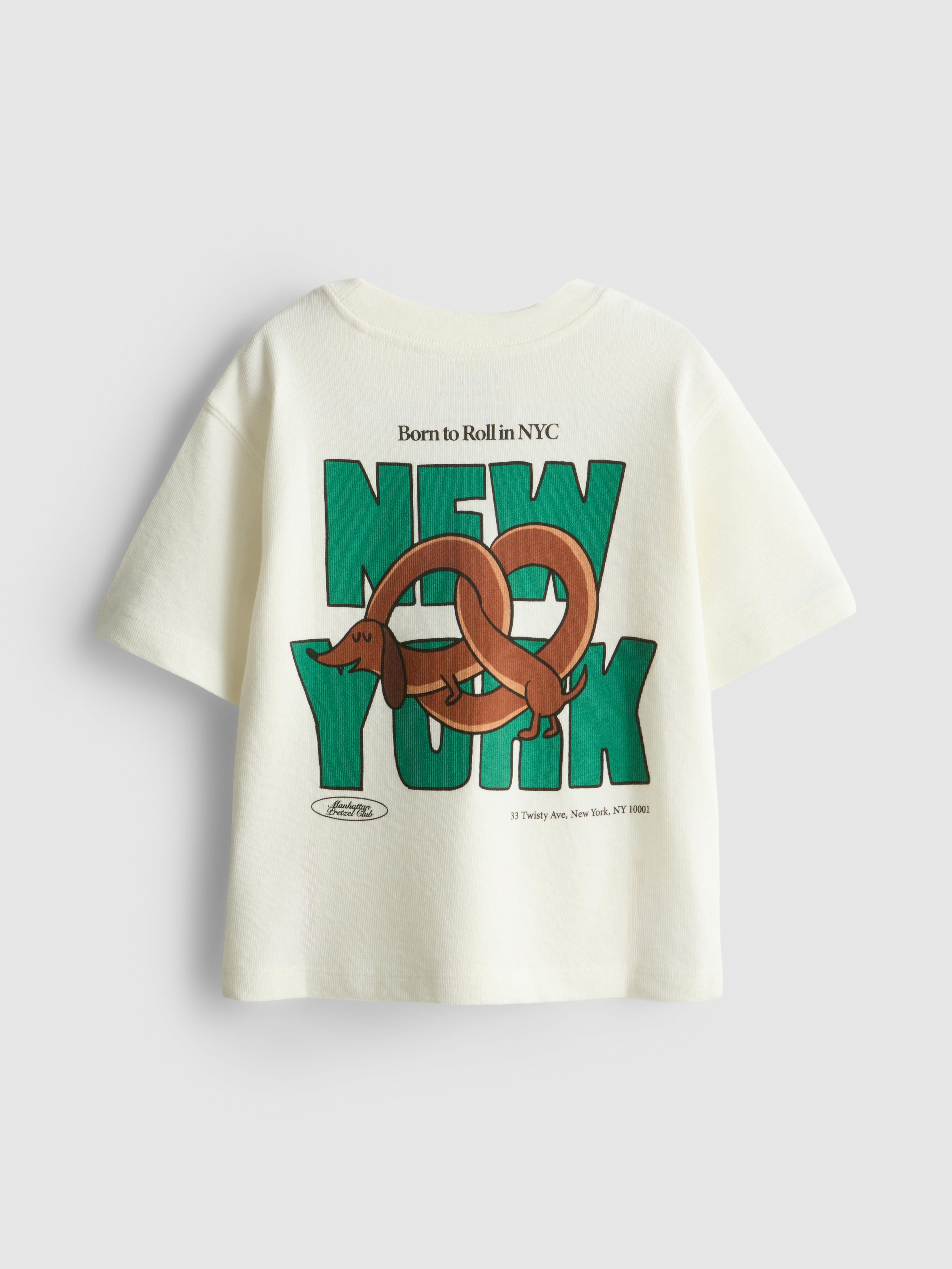 1-9yrs | Cotton-Rich Sausage Dog Graphic T-Shirt