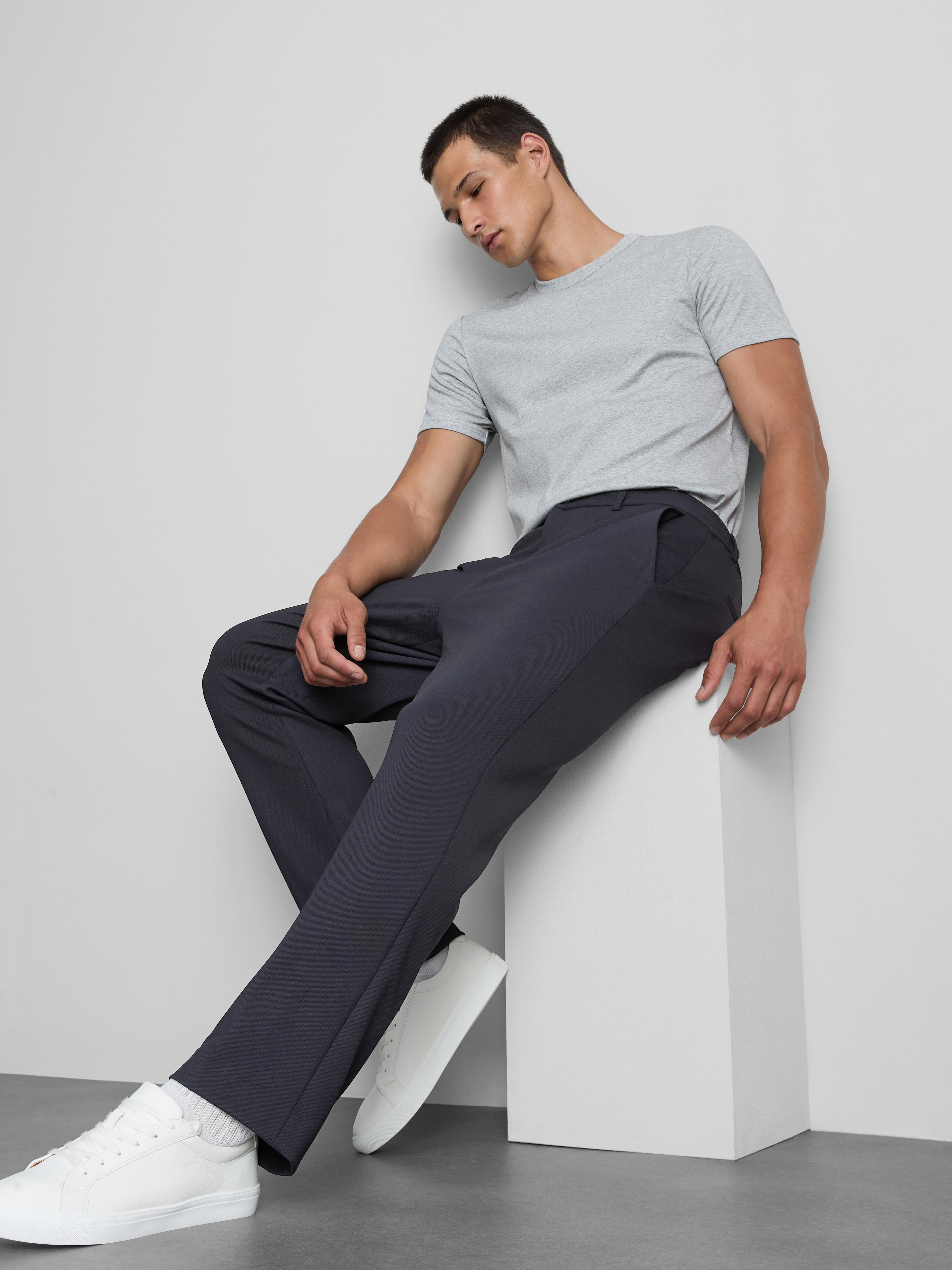 The Edit Regular Fit Suit Pants