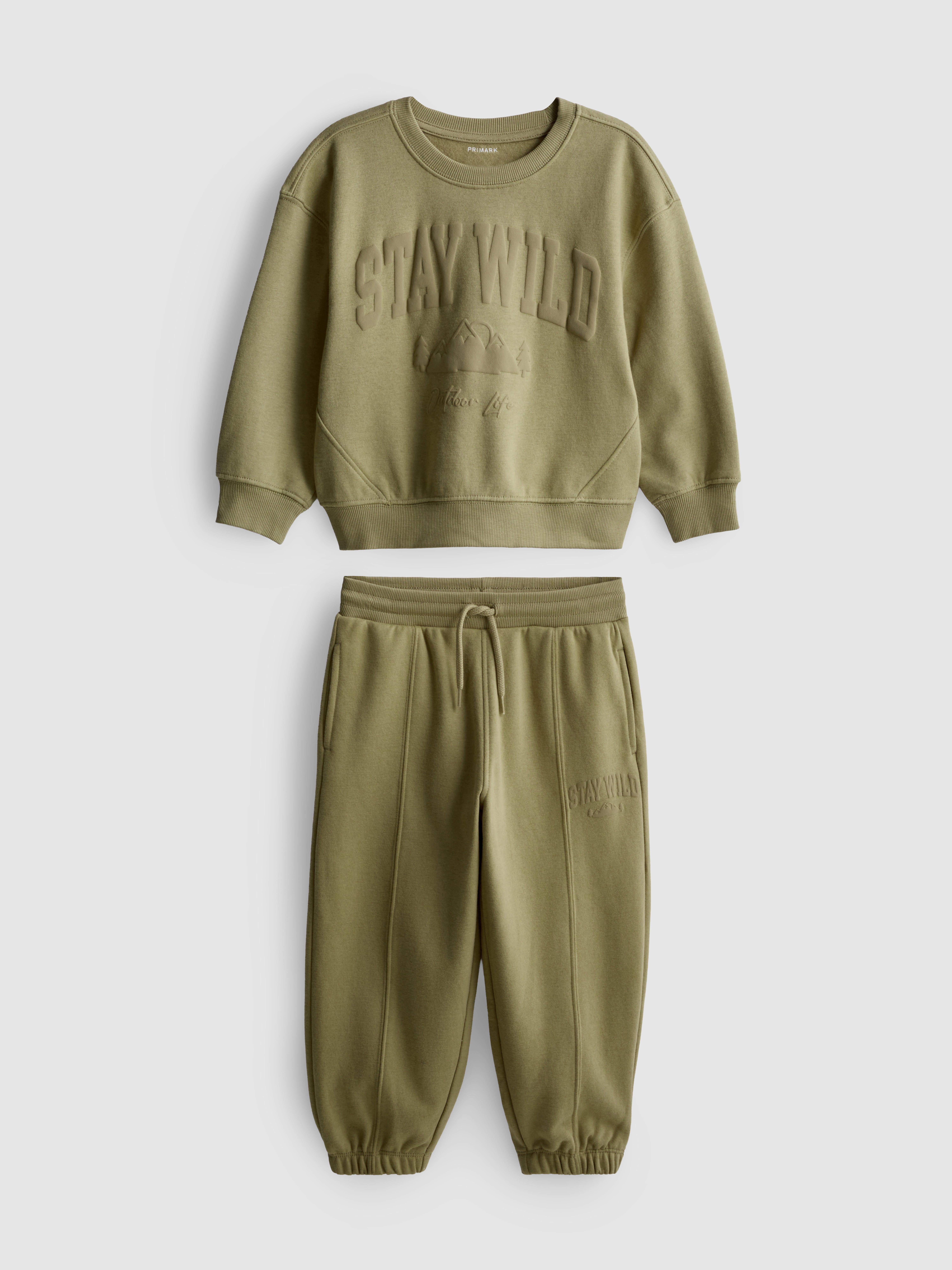 1-9yrs | Sweatshirt and Cuffed Joggers Set