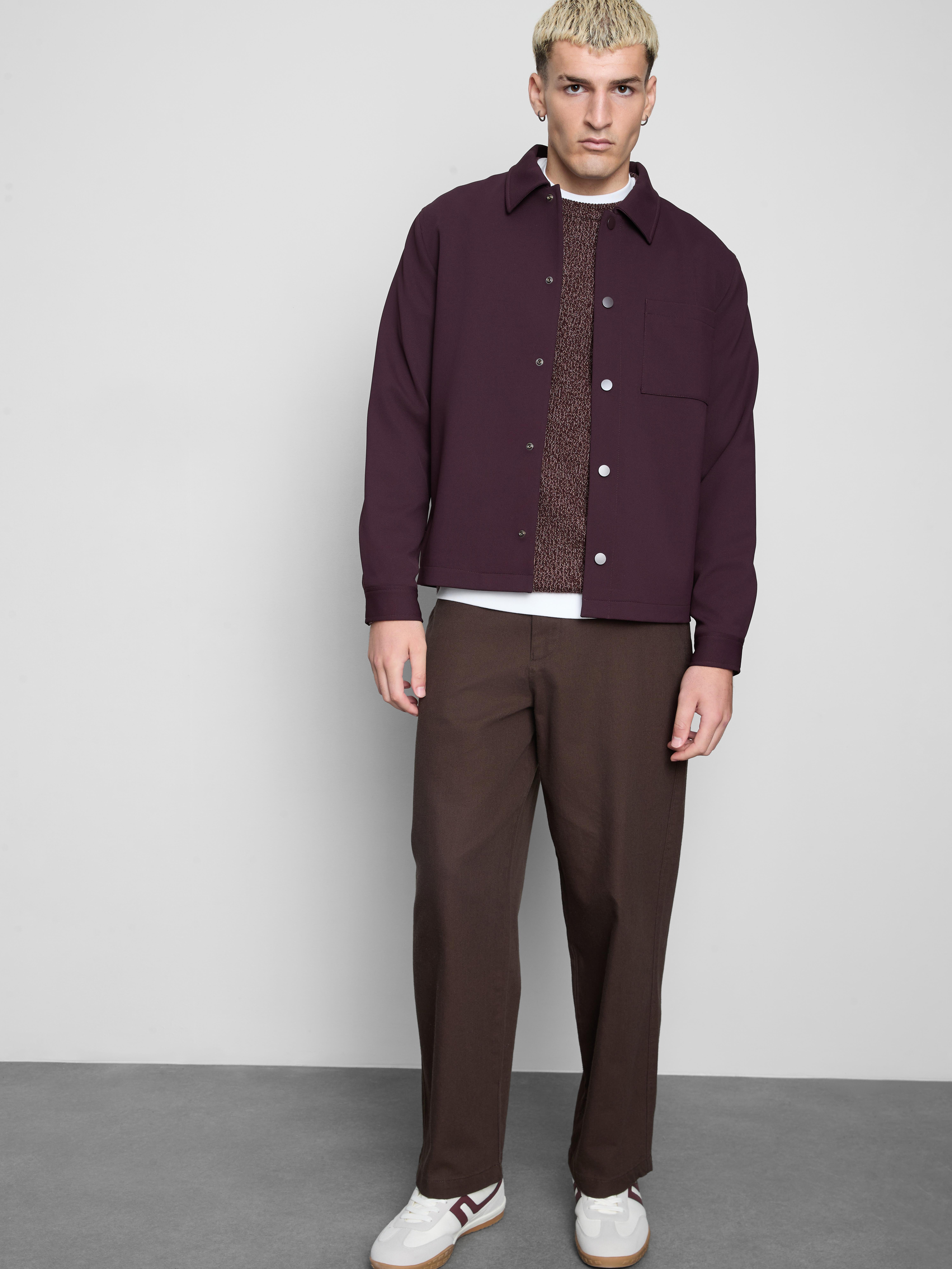 Cotton Rich Crew Neck Sweater