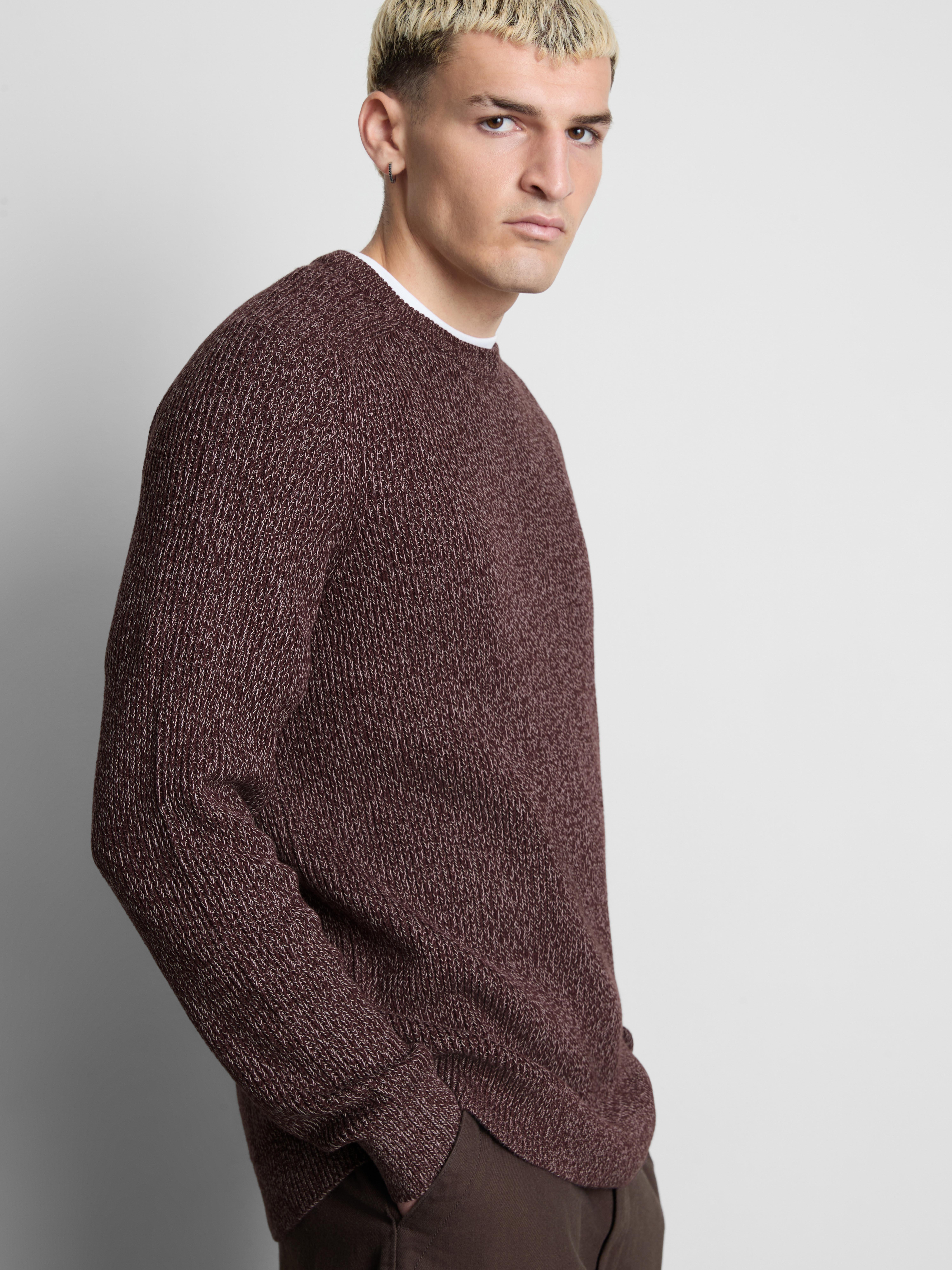 Cotton Rich Crew Neck Sweater
