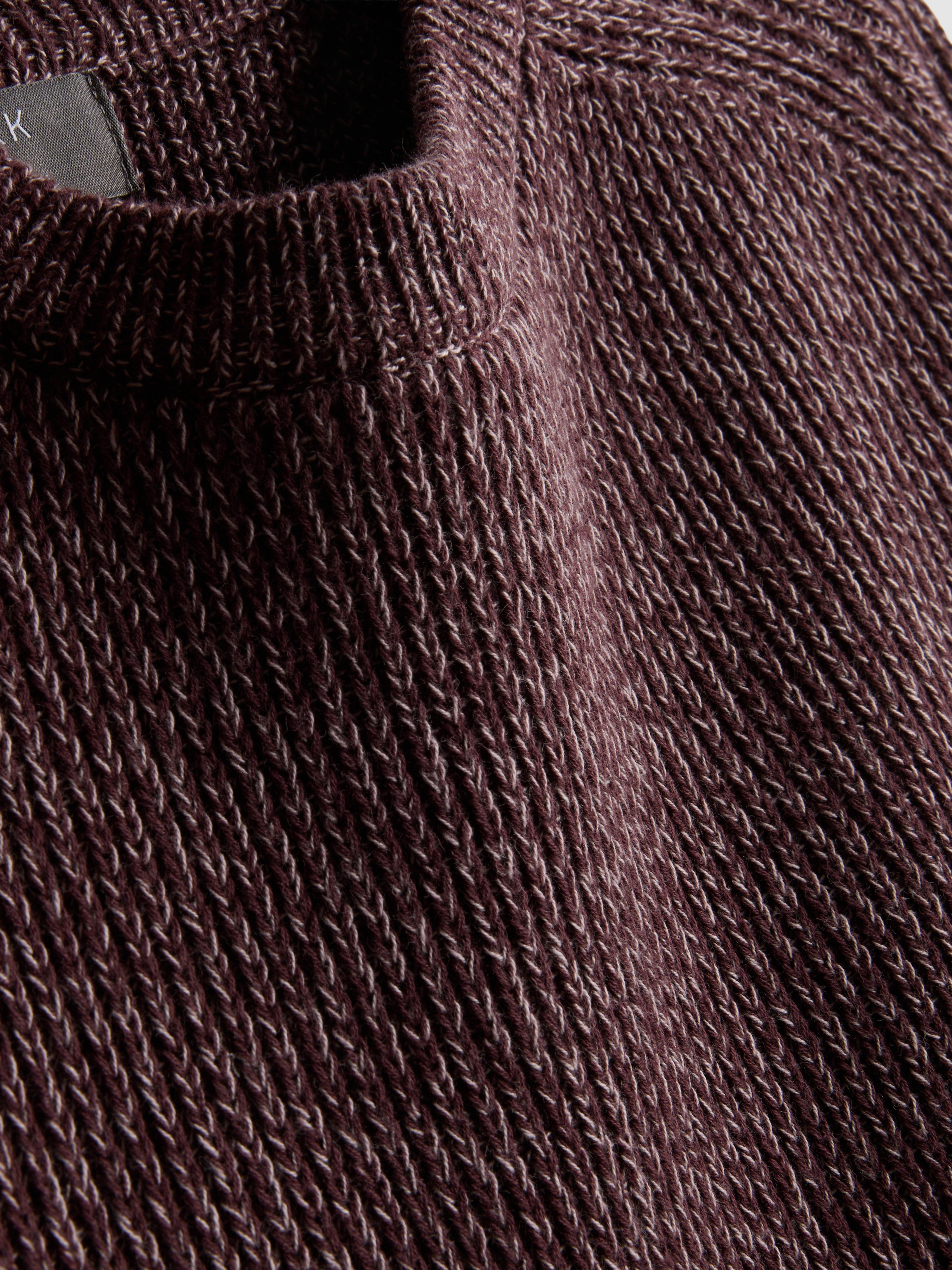 Cotton Rich Crew Neck Sweater