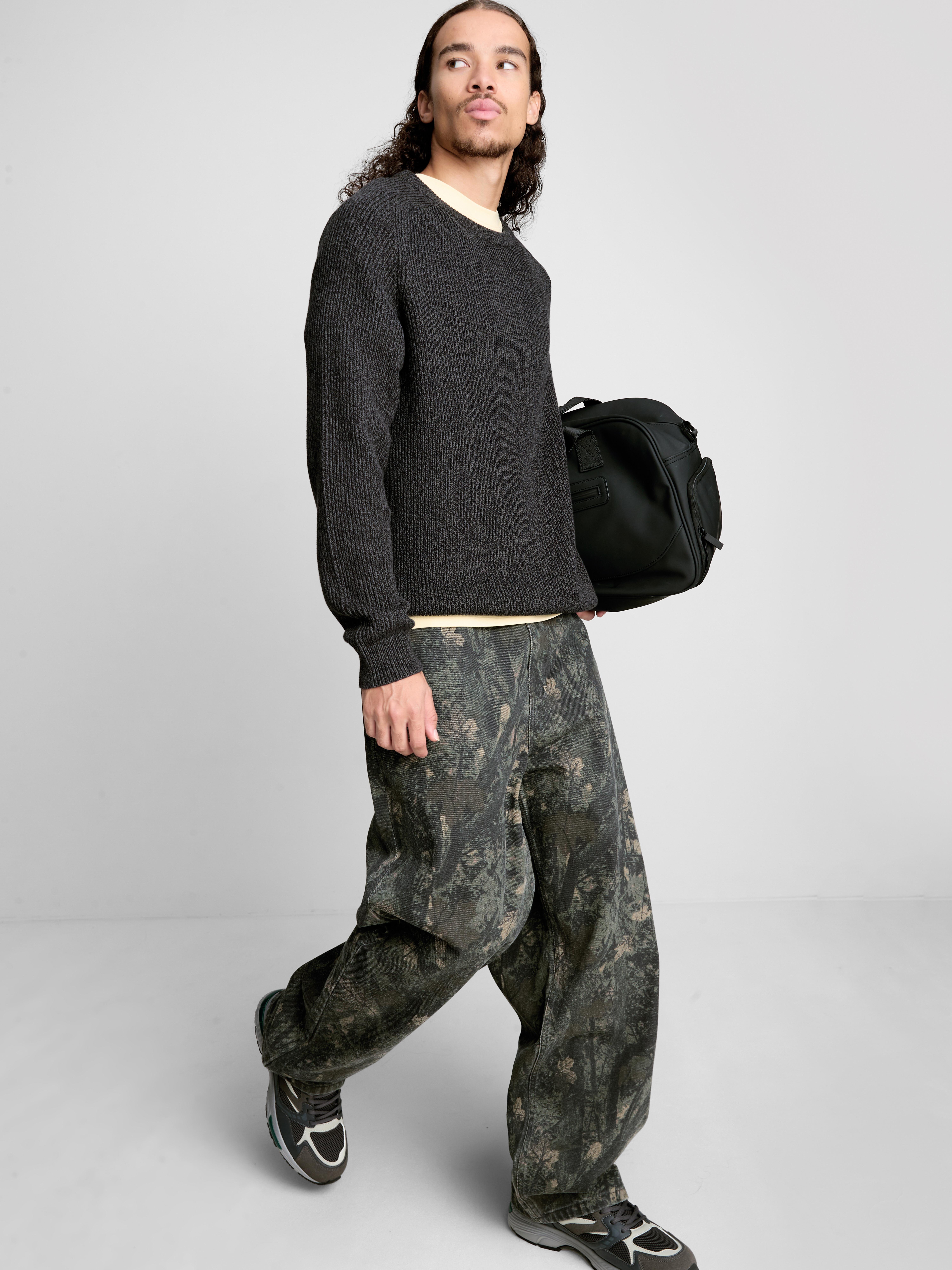 Cotton Rich Crew Neck Sweater
