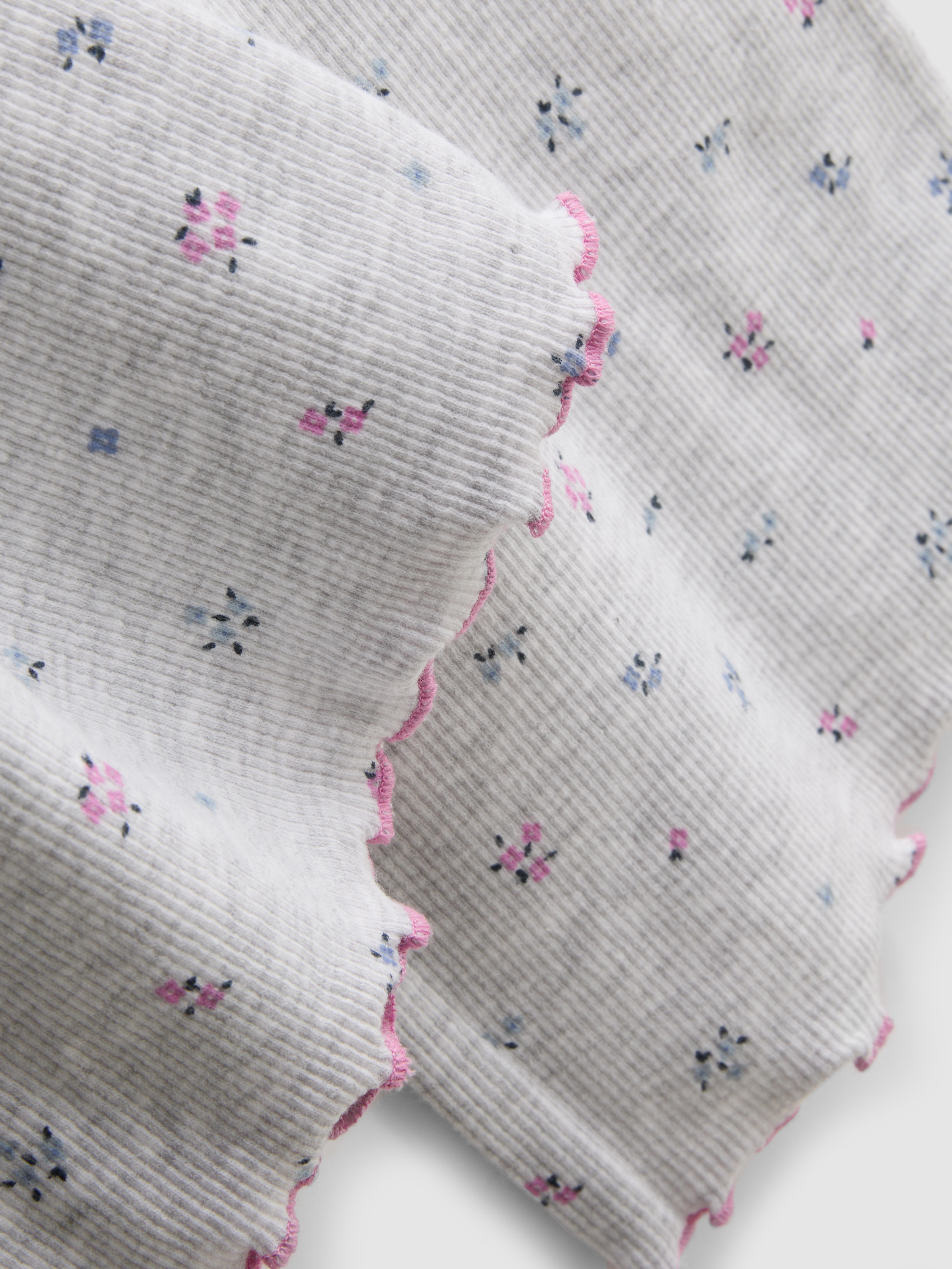 5-15yrs | Ribbed Floral Print Pyjamas
