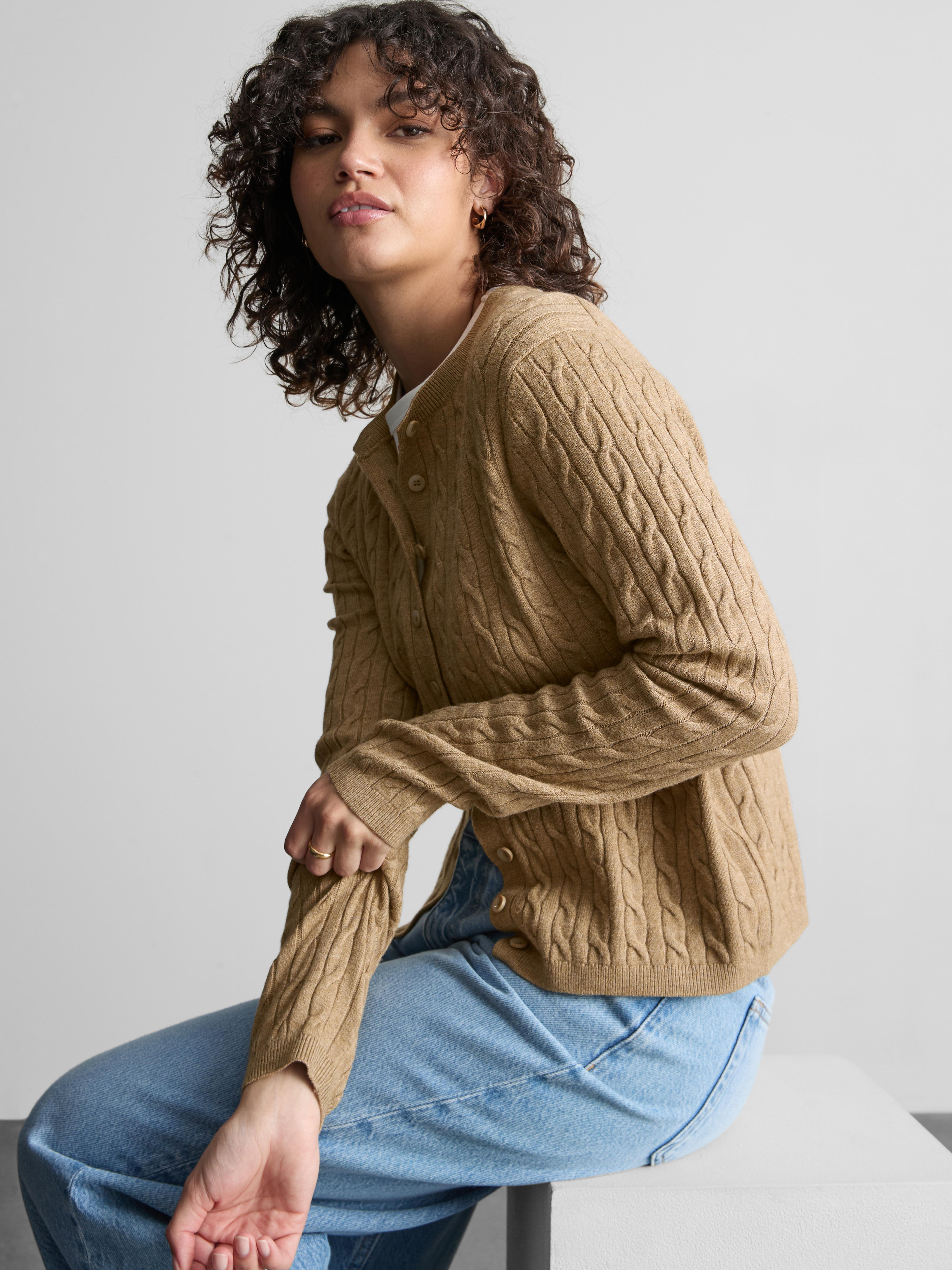 Cable Knit Cardigan