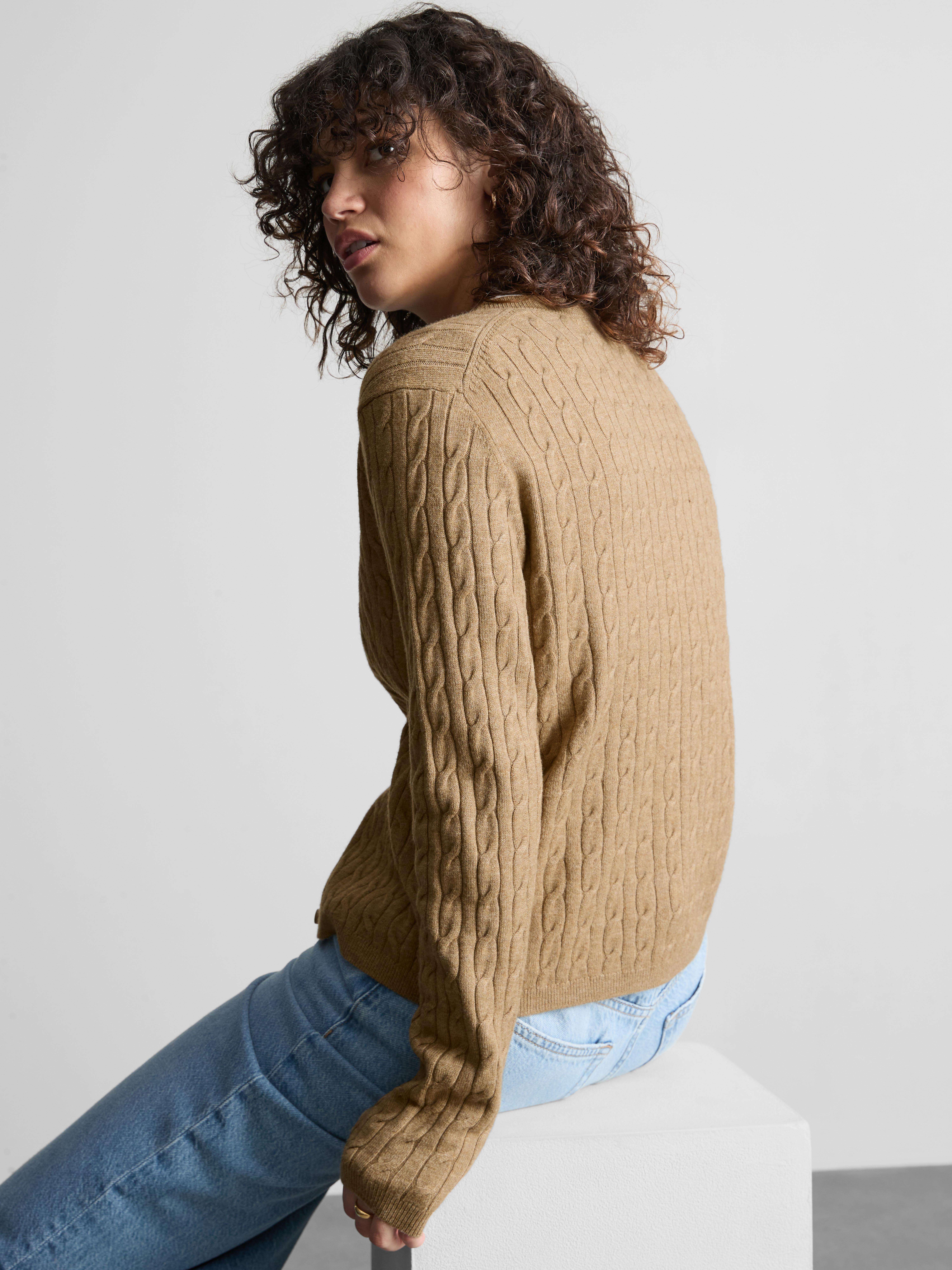 Cable Knit Cardigan