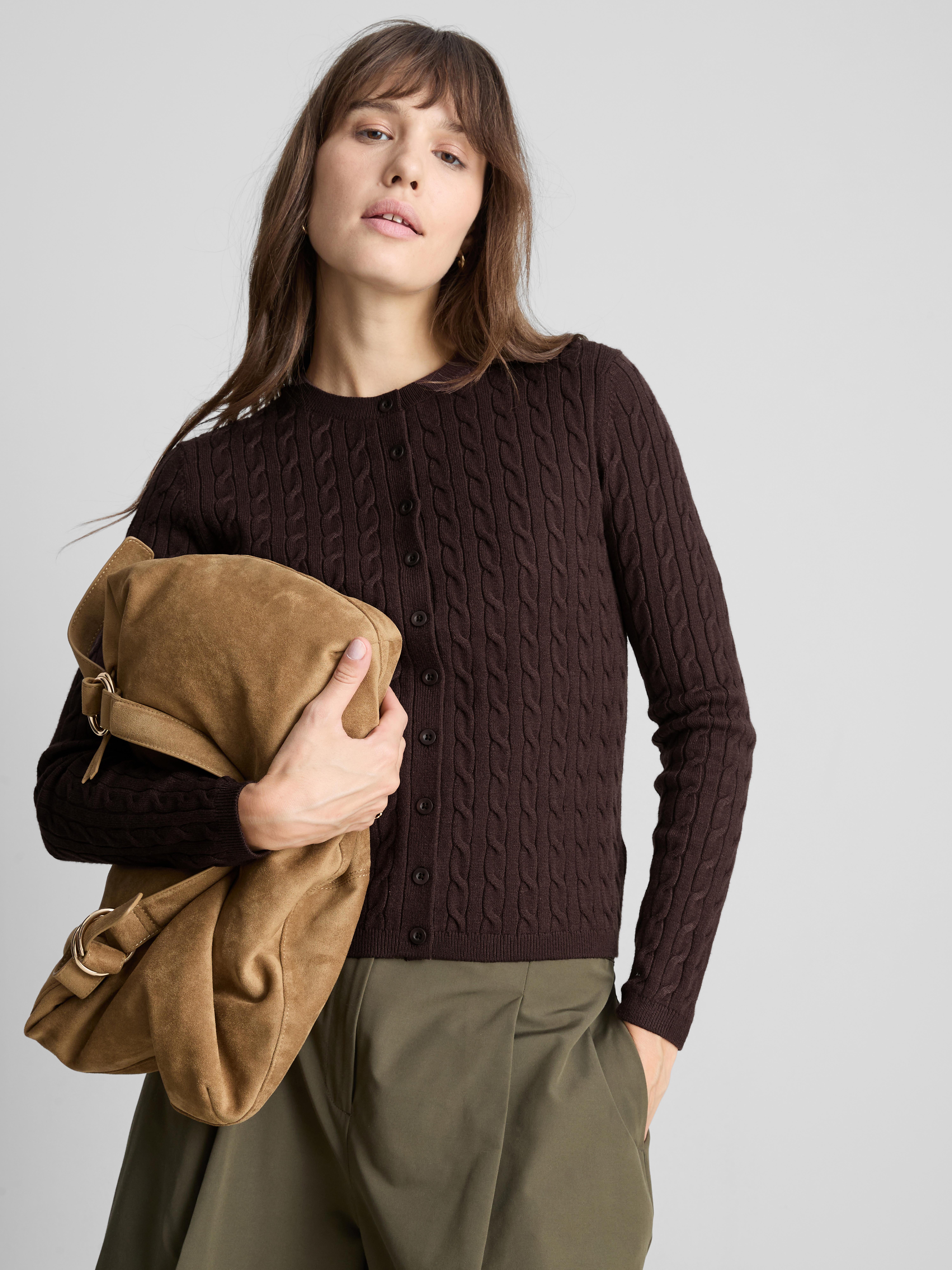Cable Knit Cardigan