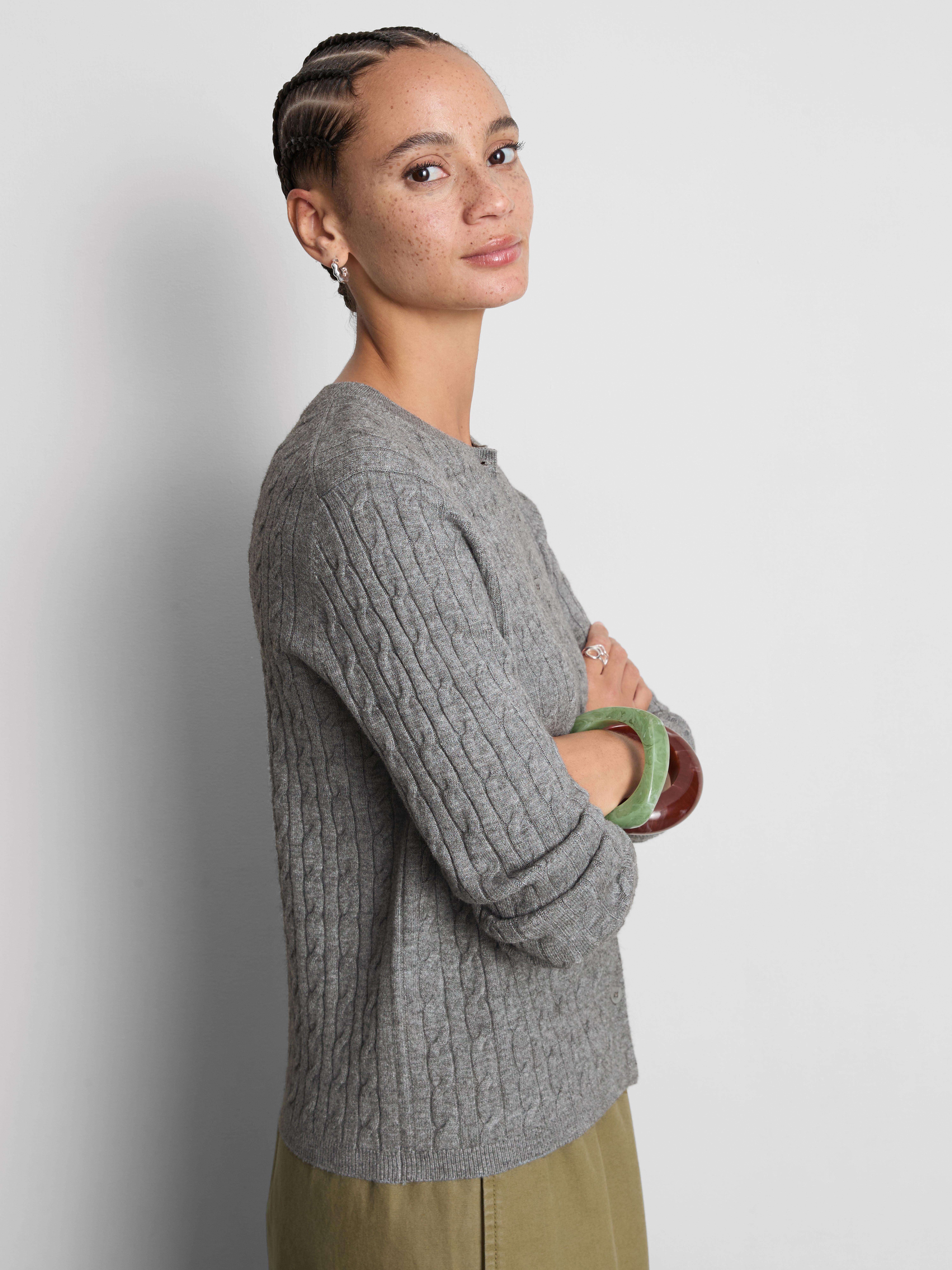 Cable Knit Cardigan