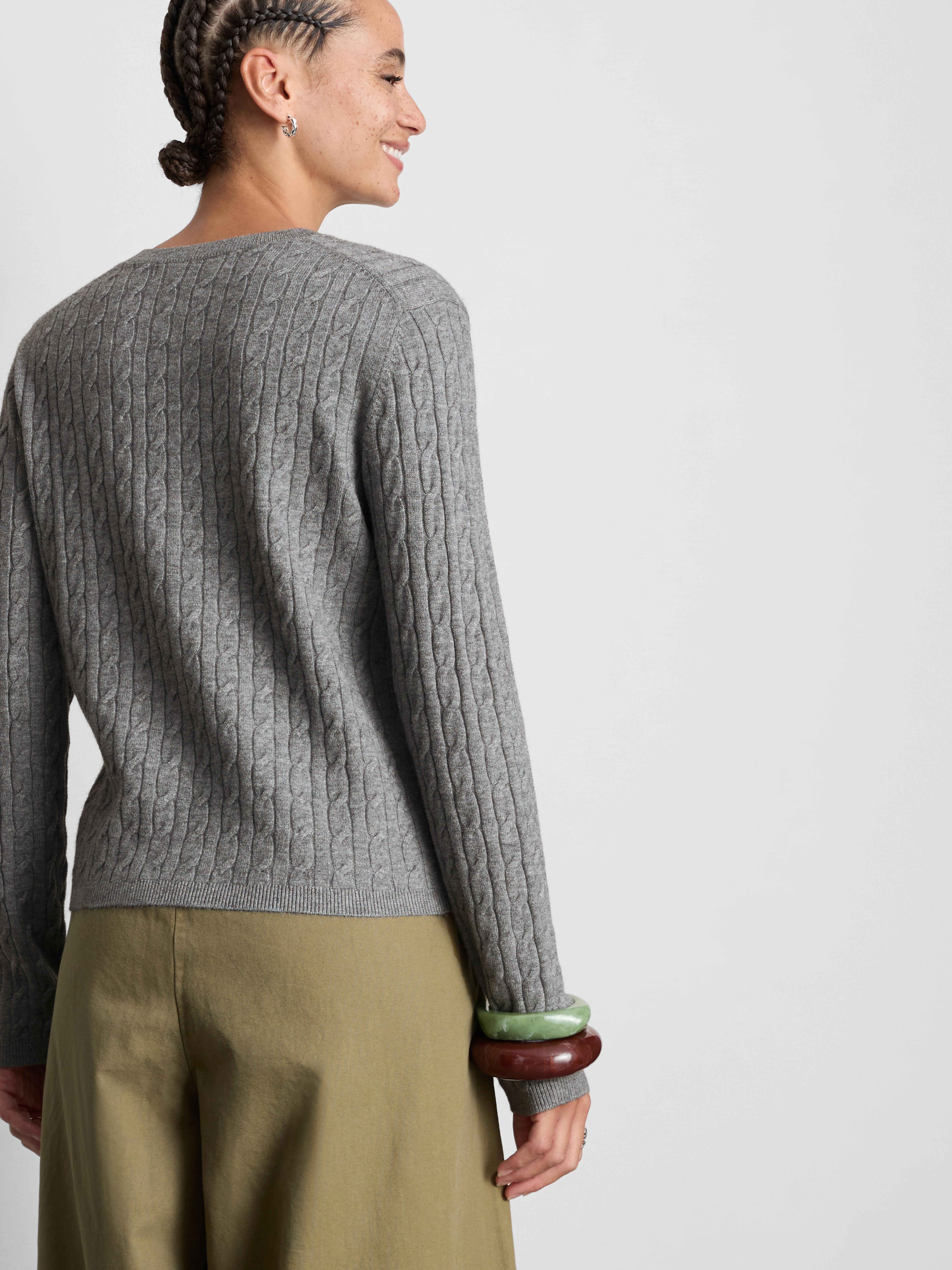 Cable Knit Cardigan