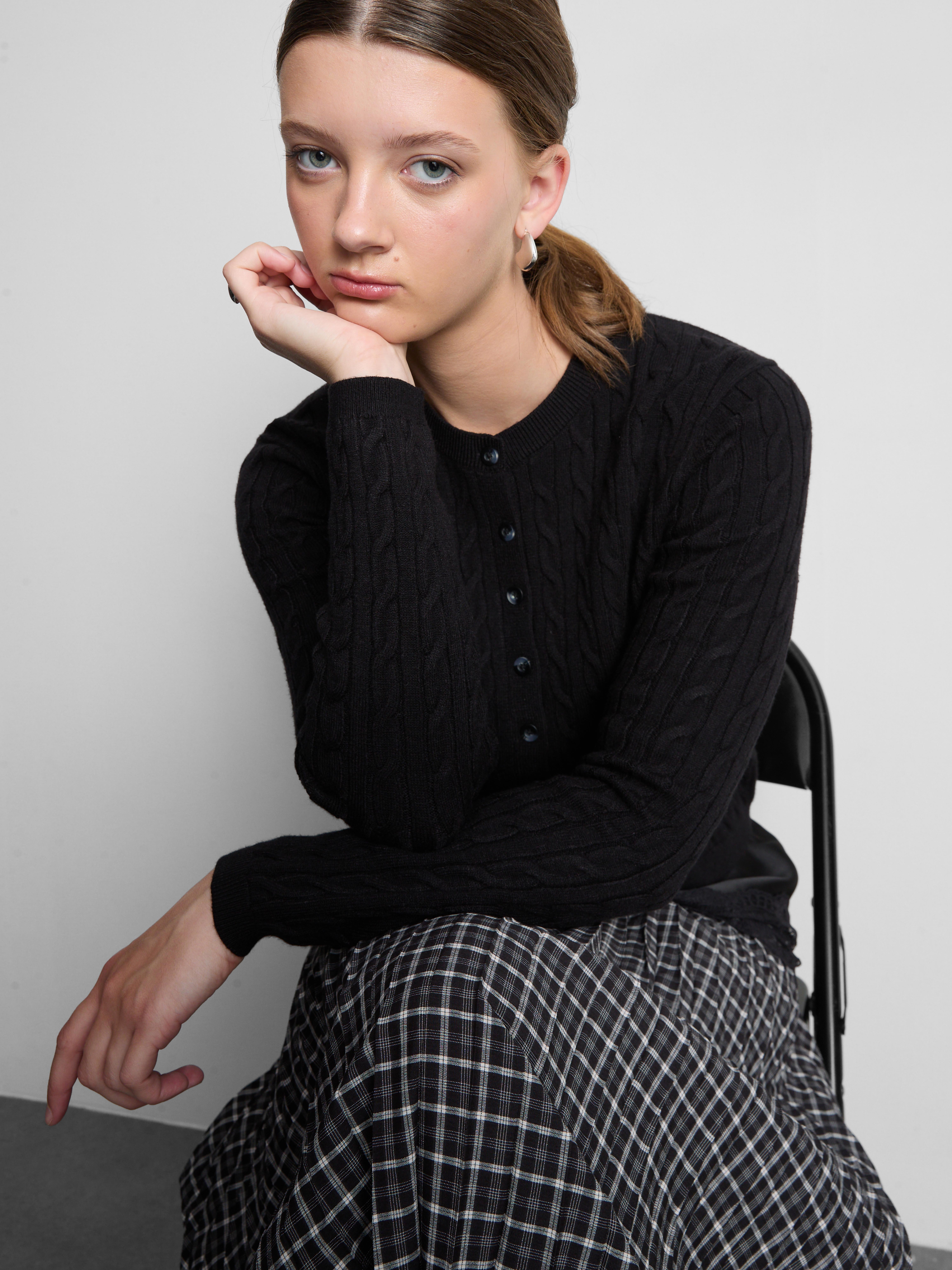 Cable Knit Cardigan