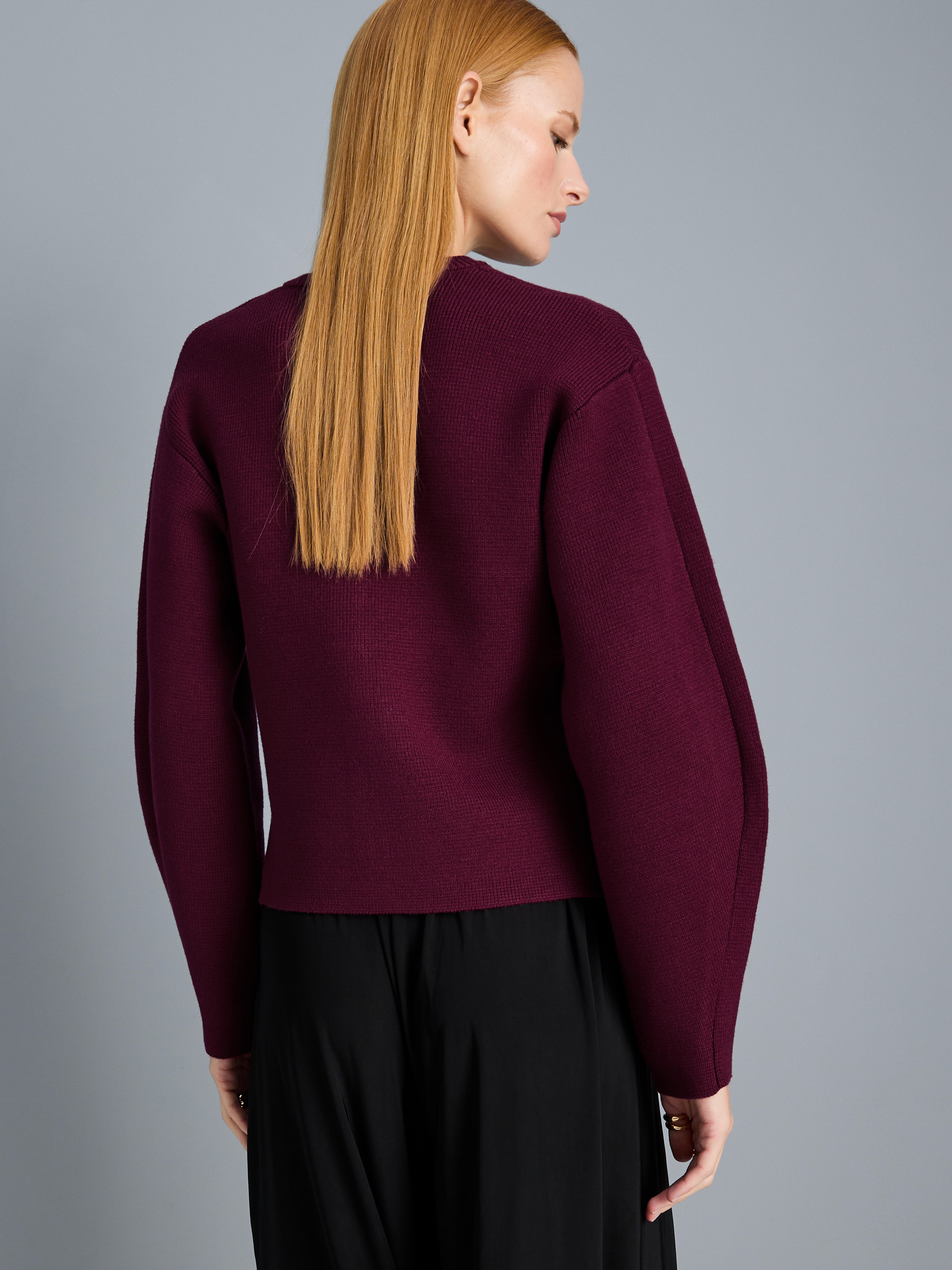 Sculpted Roundneck Cardigan