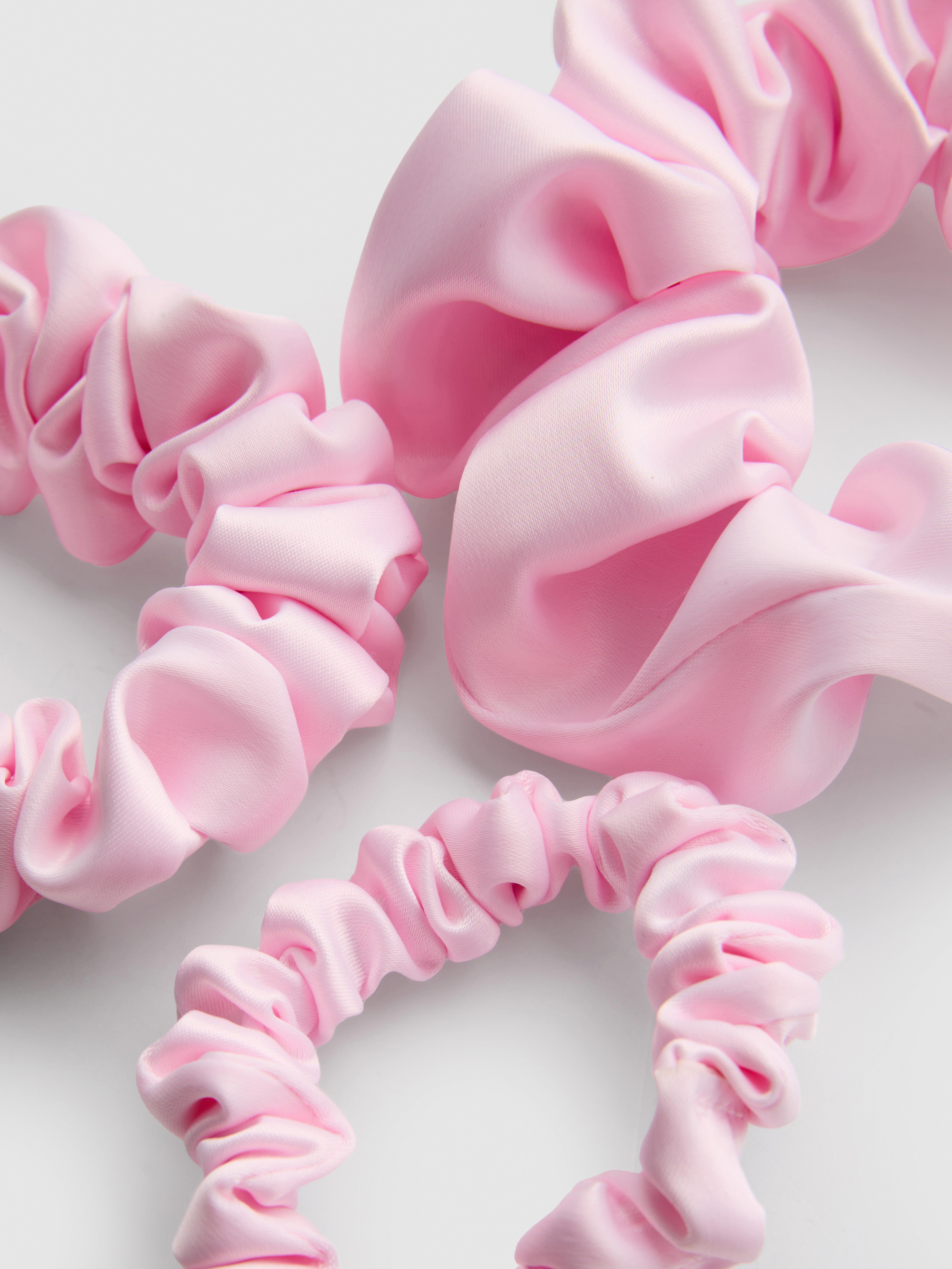 Confezione da 3 elastici scrunchie
