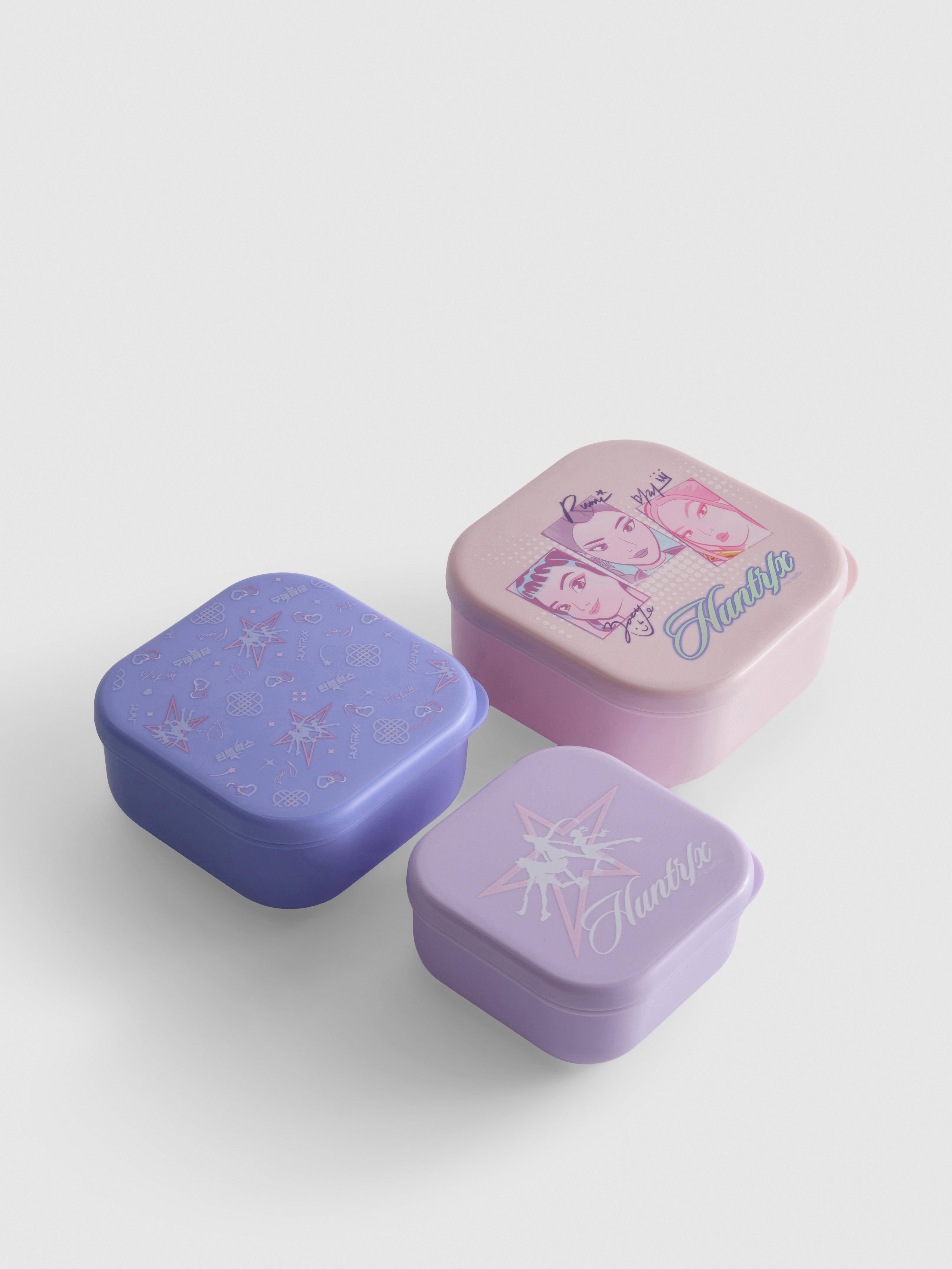 3pk KPop Demon Hunters Snack Boxes
