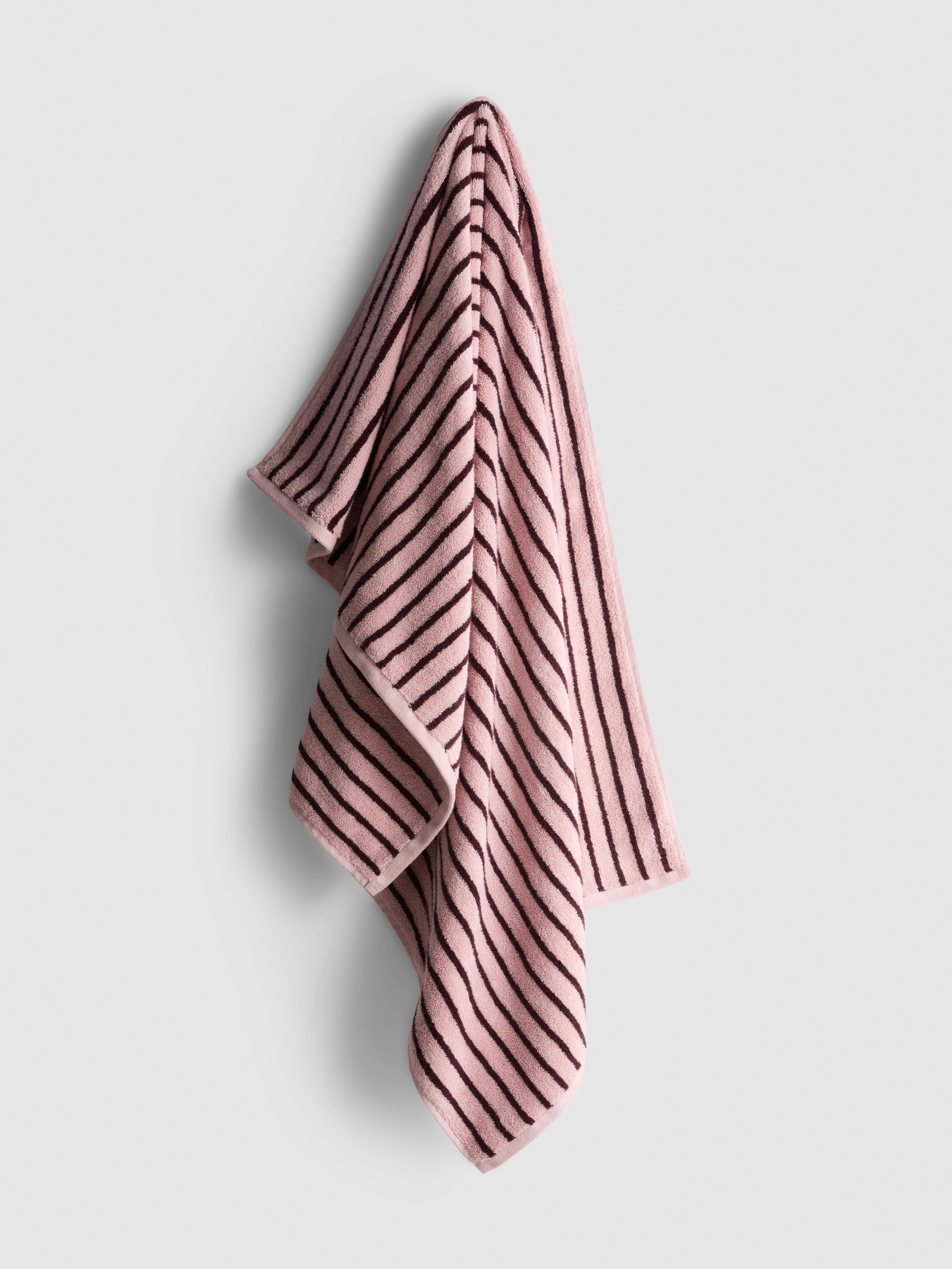 Gestreepte badhanddoek