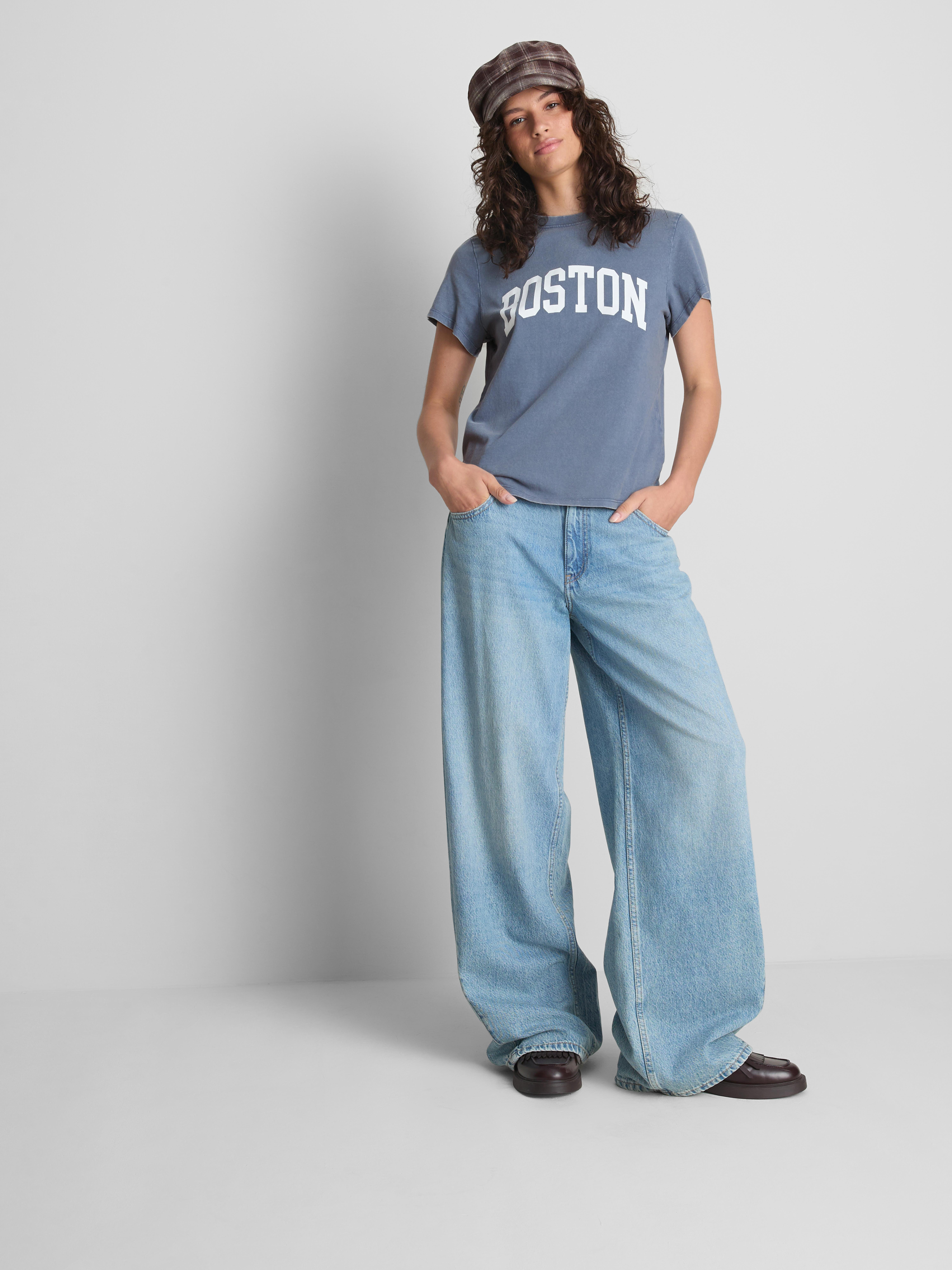 The Primark Scene | Acid-Wash Slogan Tee