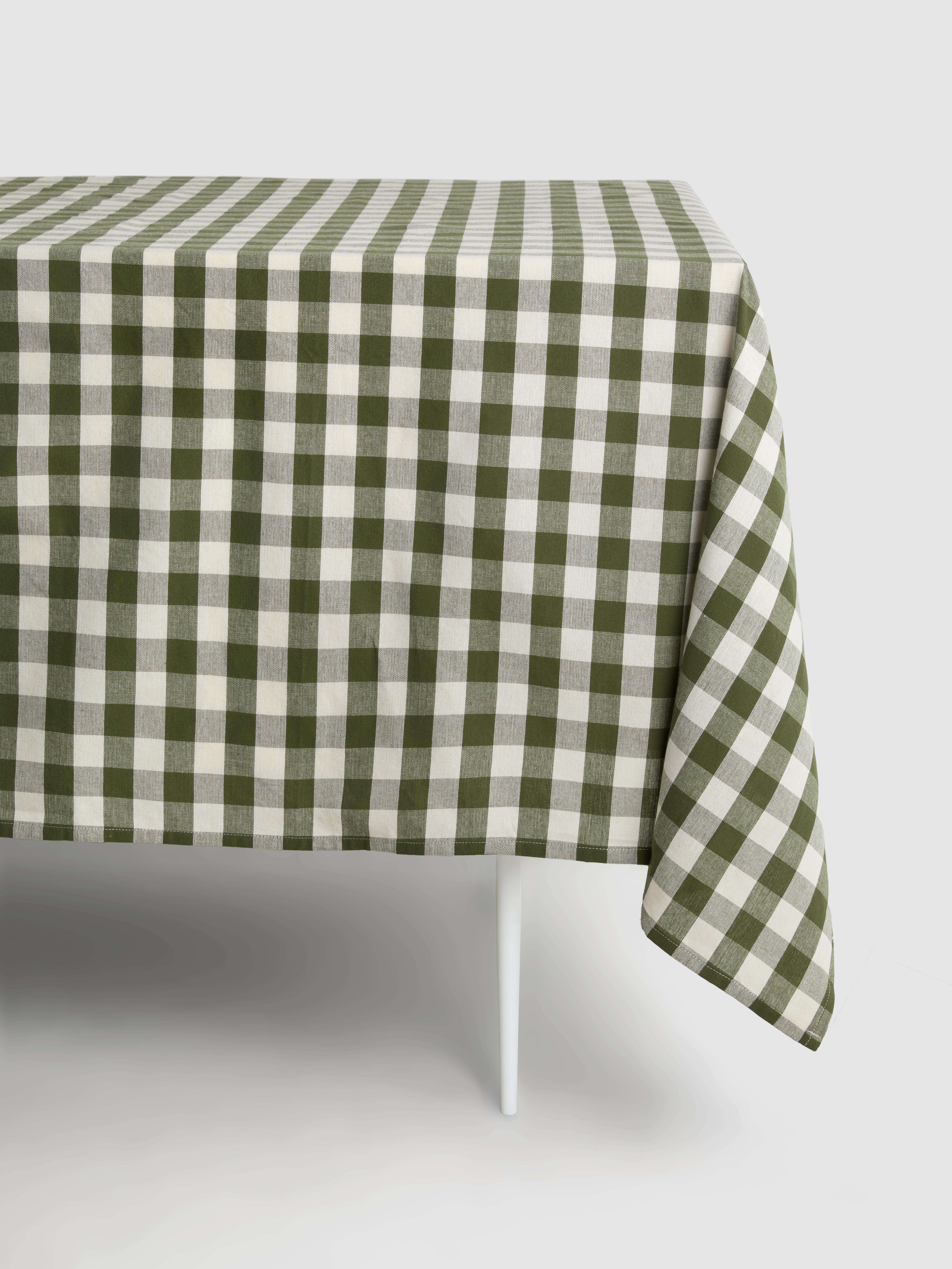 Tischdecke mit Vichykaros