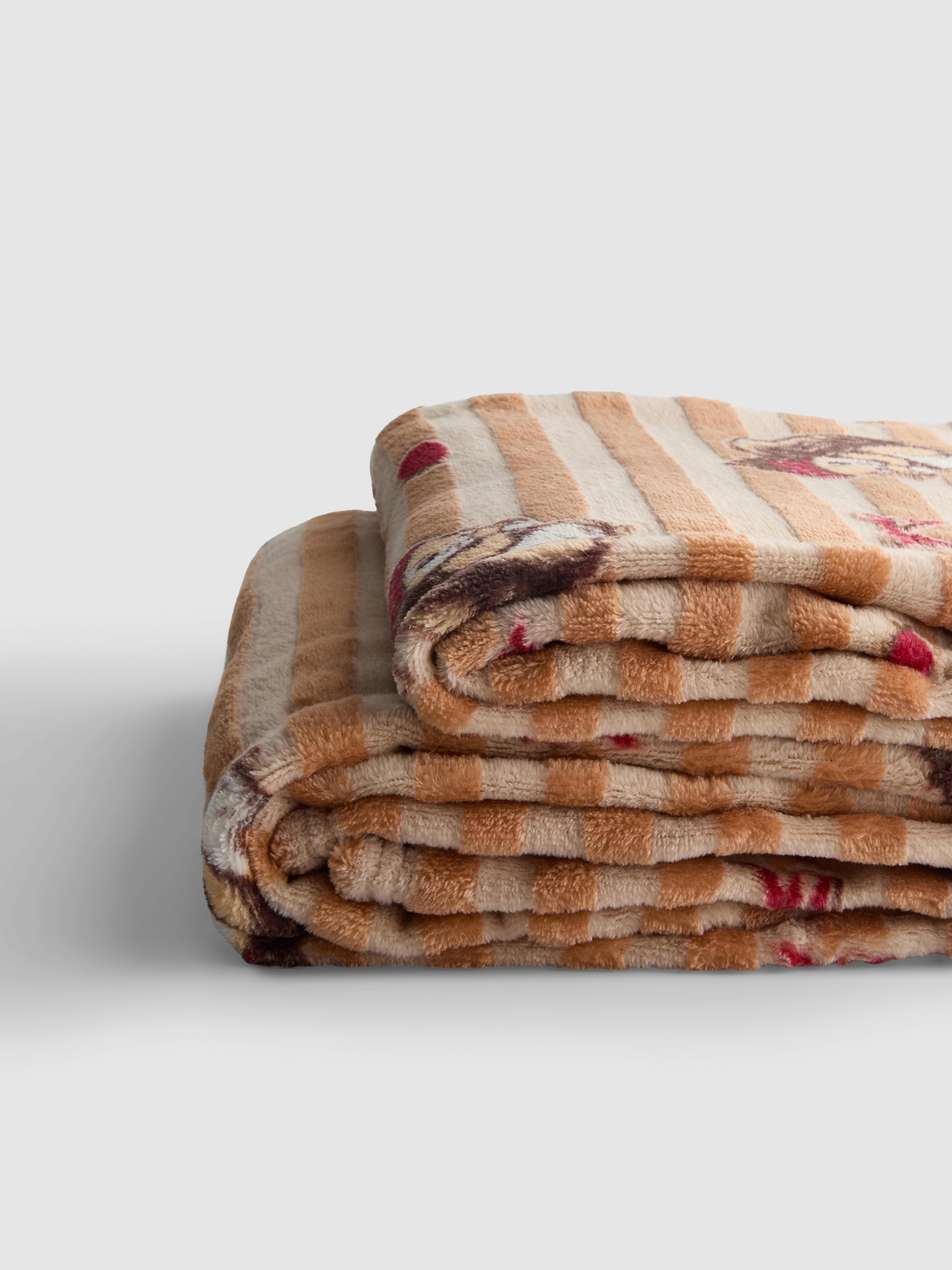 Couverture ultra-douce à motif écureuil