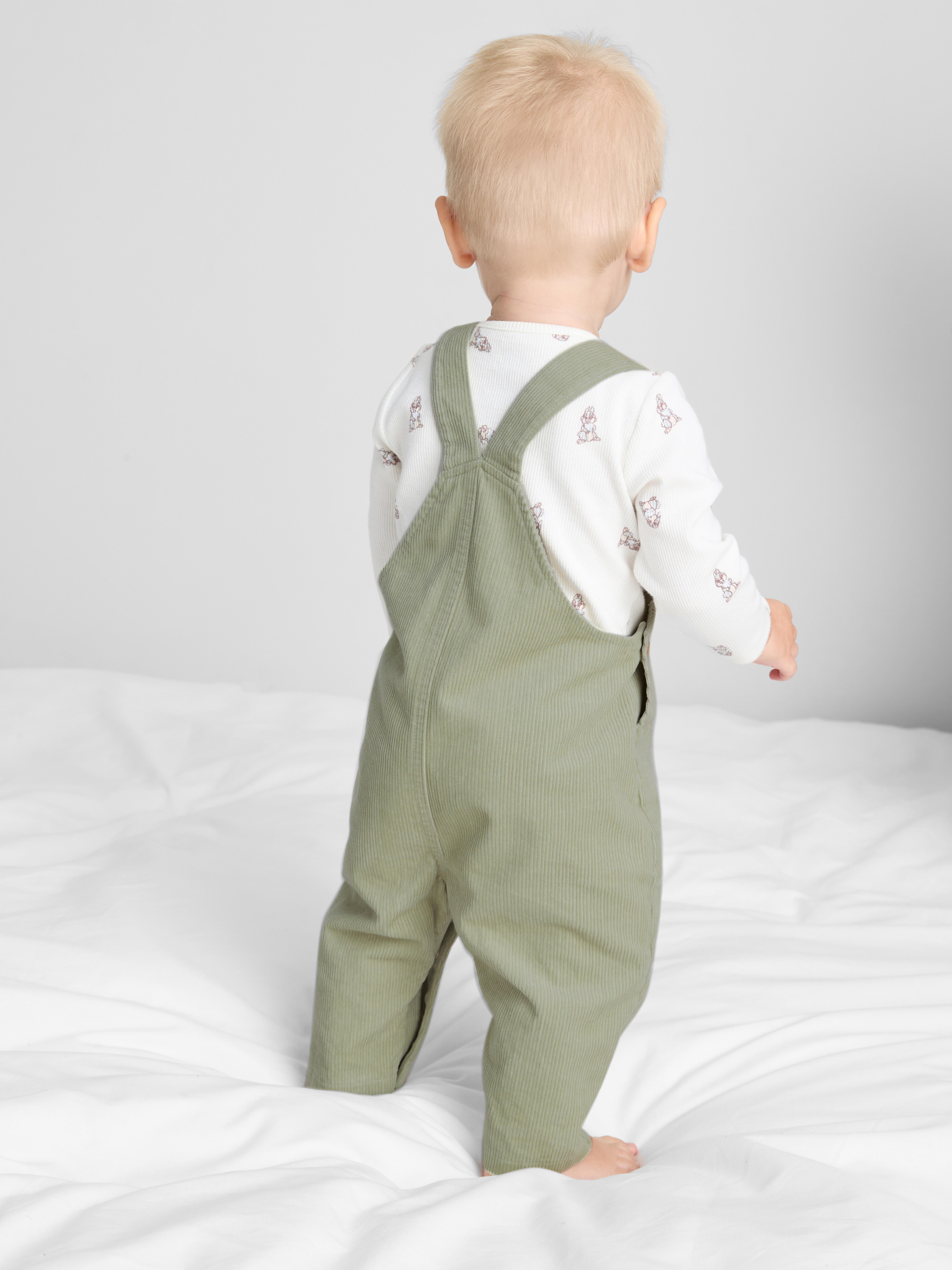 0-18mths | Disney’s Bambi Thumper Bodysuit and Overalls Newborn Set