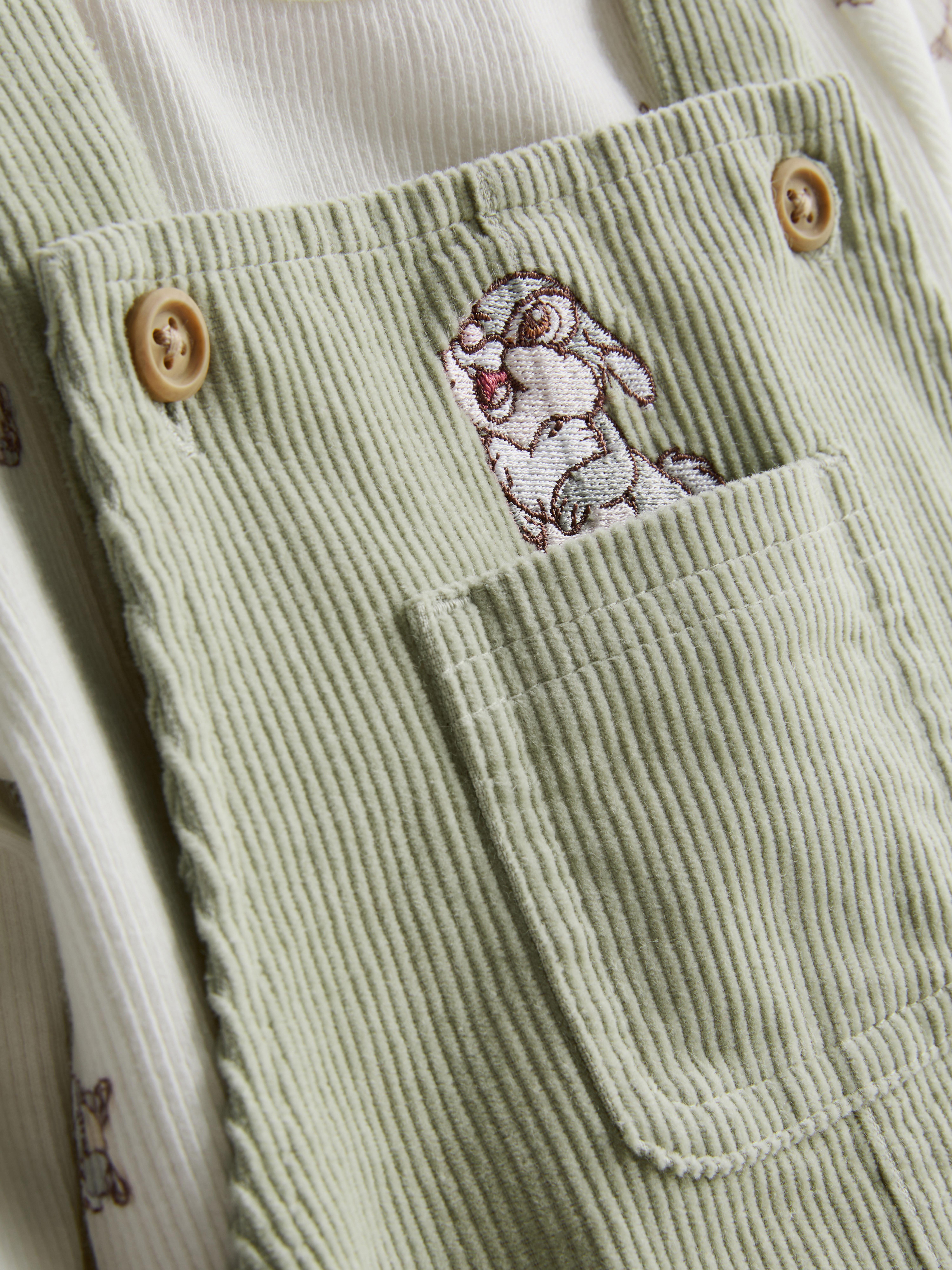 0-18mths | Disney’s Bambi Thumper Bodysuit and Overalls Newborn Set