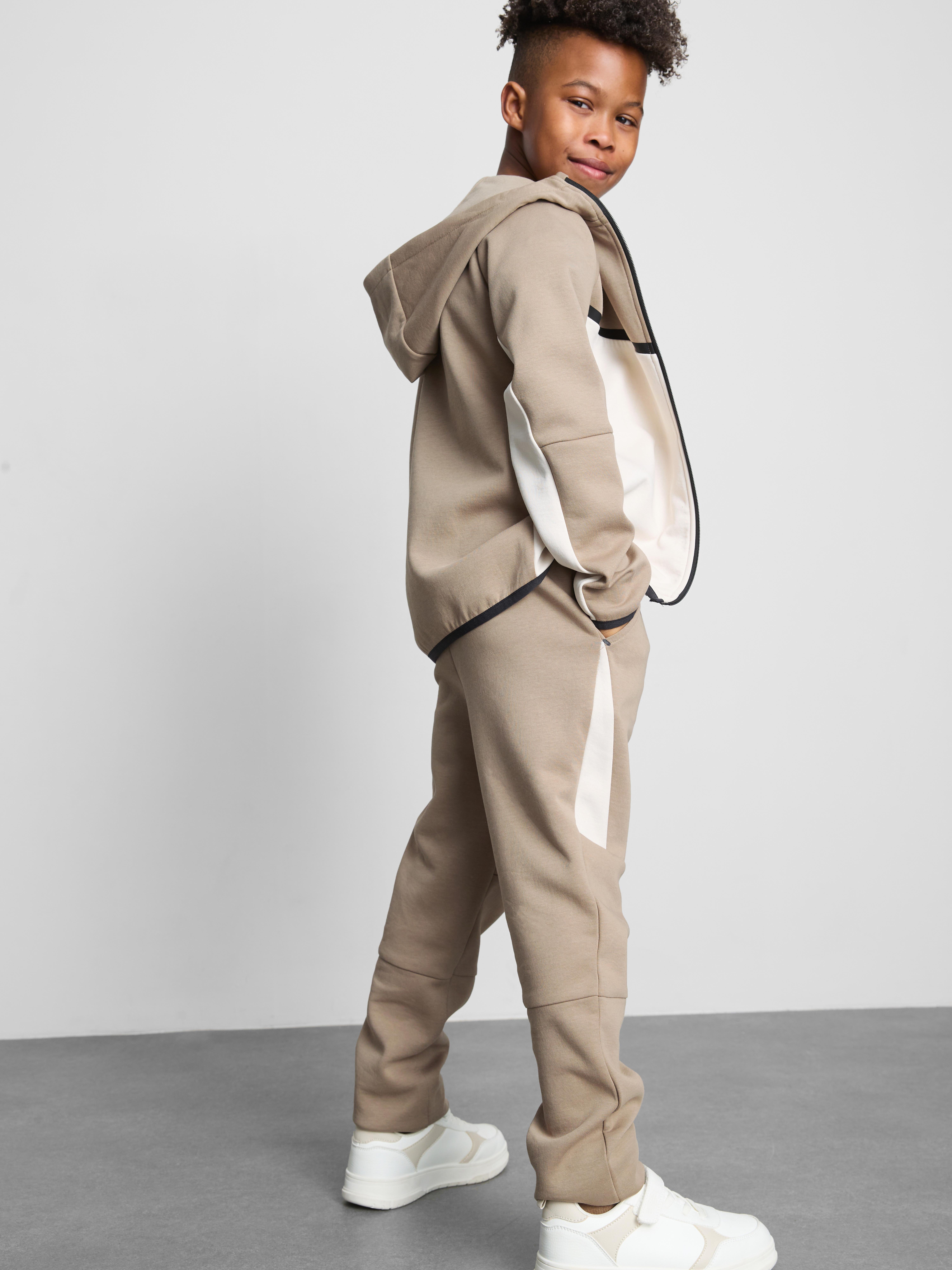 7-15yrs | Active Bonded Cuffed Joggers