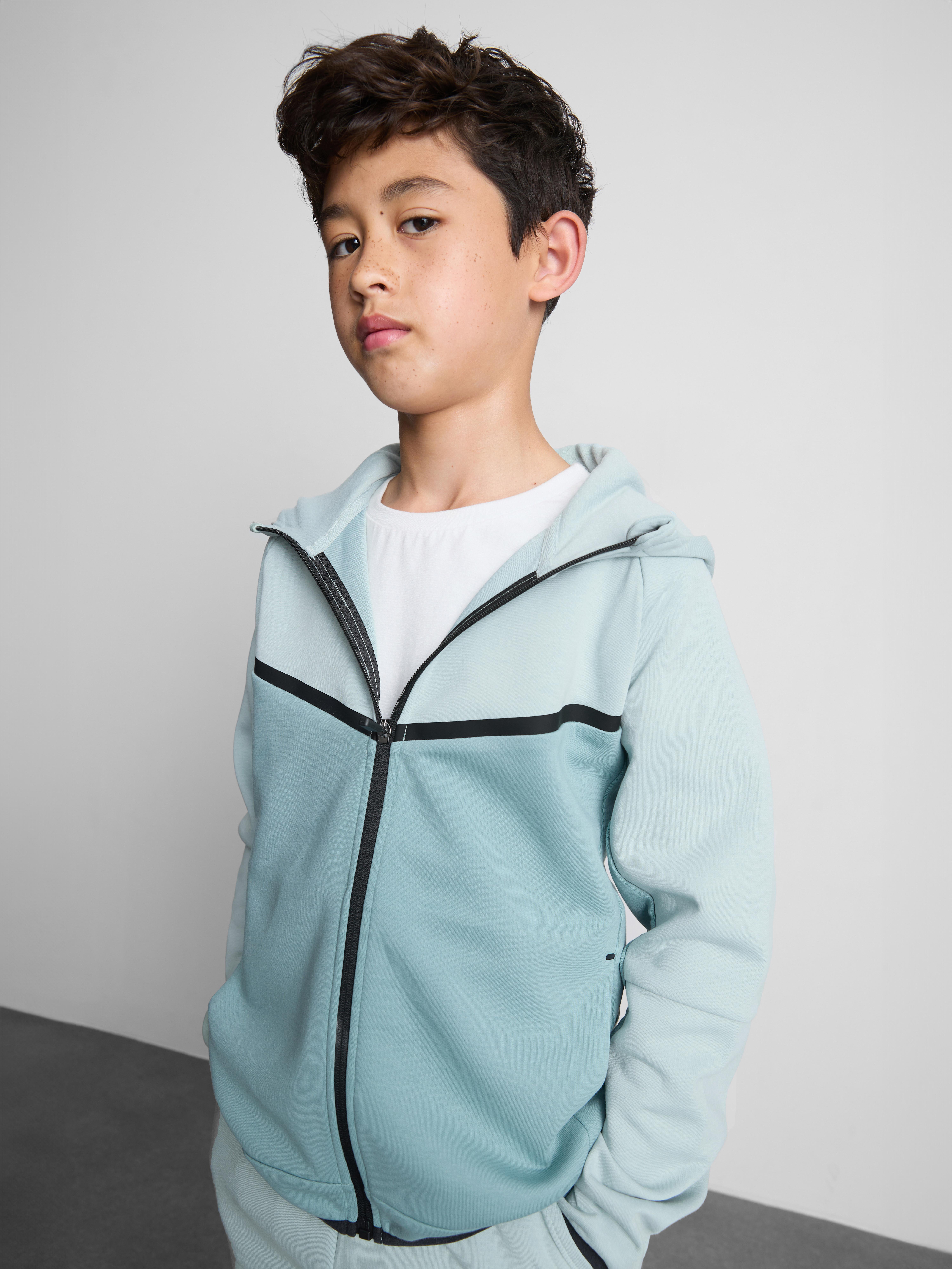7-15yrs | Active Bonded Zip-Up Hoodie
