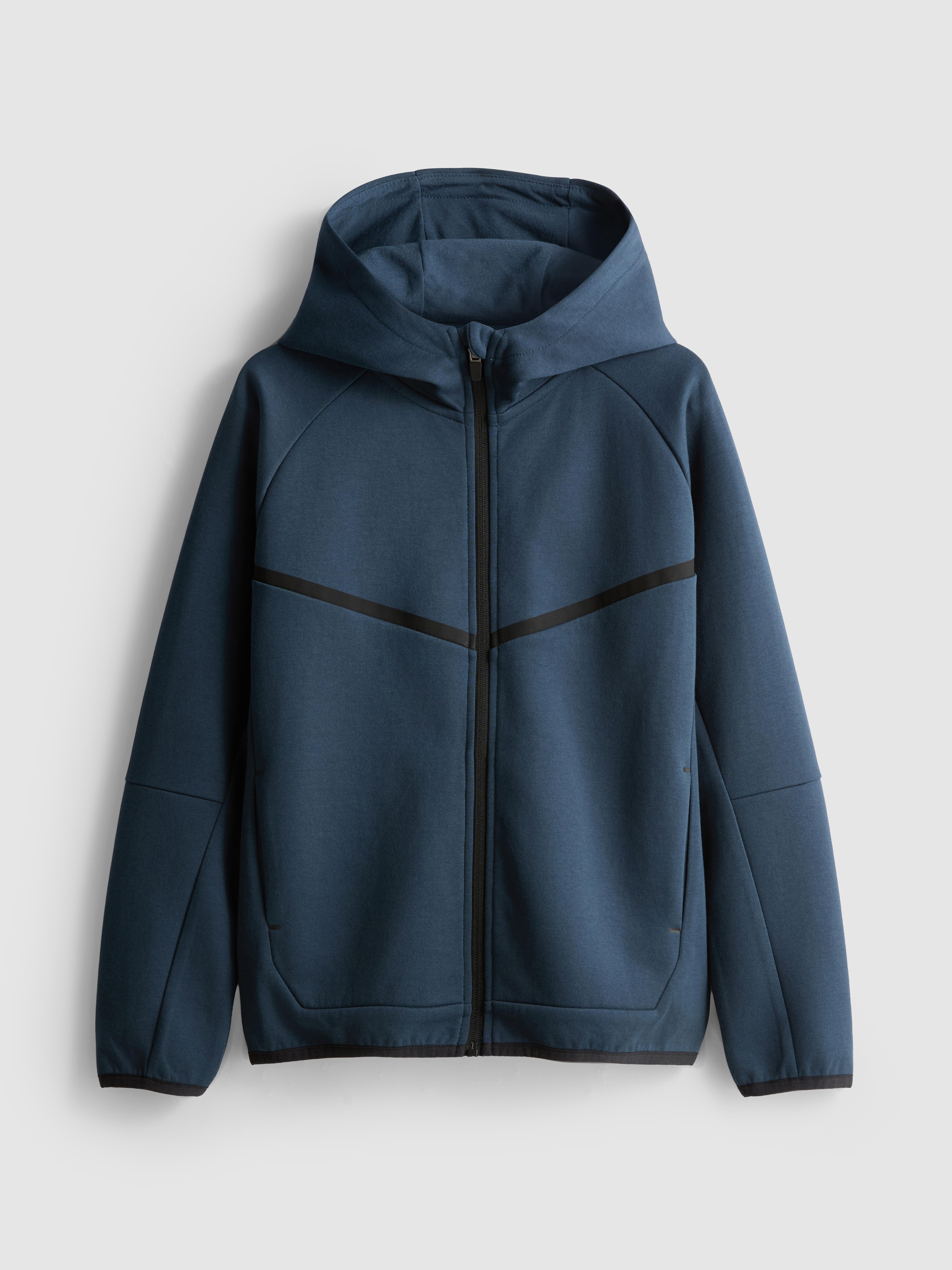 7-15yrs | Active Bonded Zip-Up Hoodie