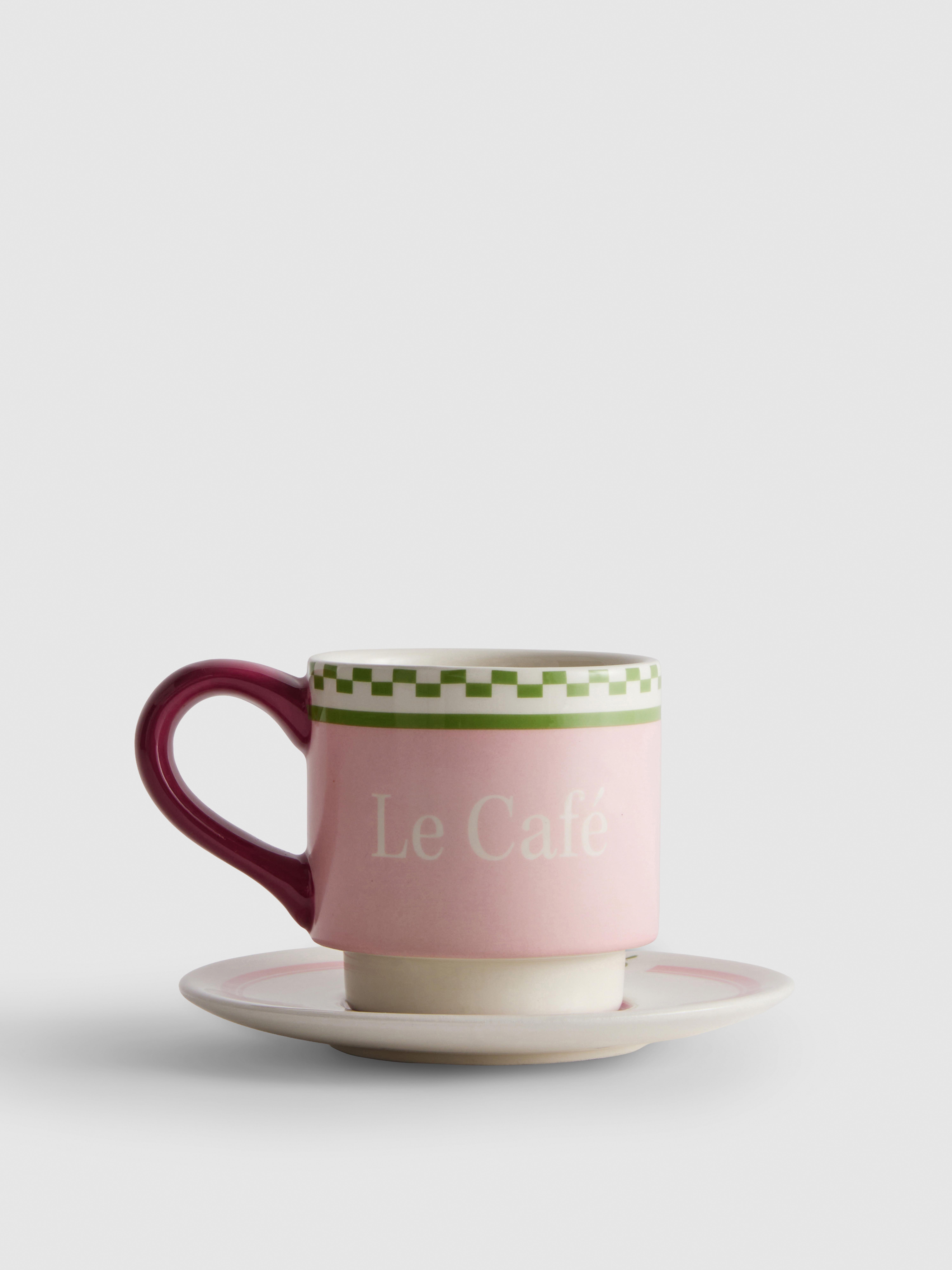 Le Café Cup And Saucer