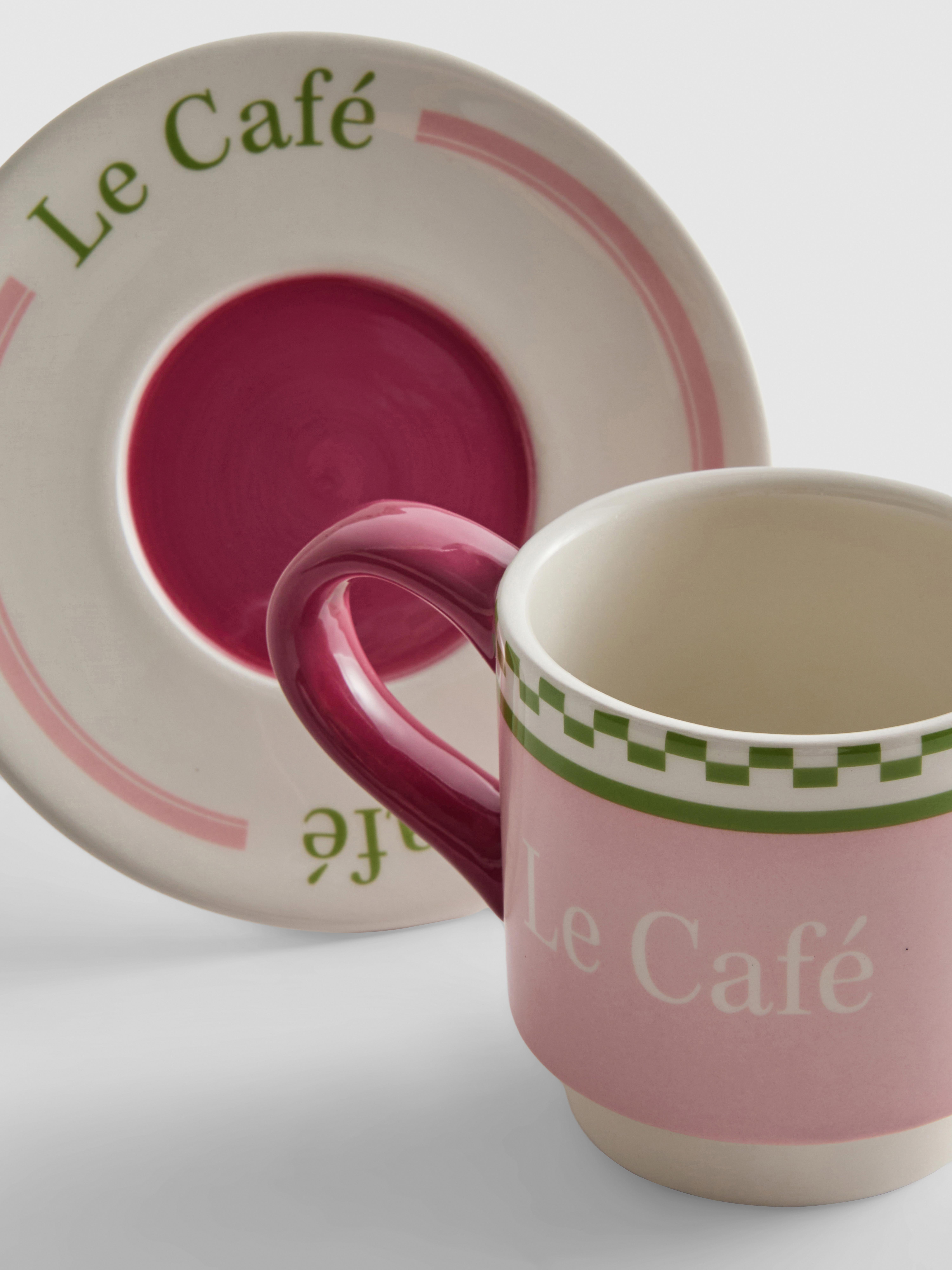 Le Café Cup And Saucer