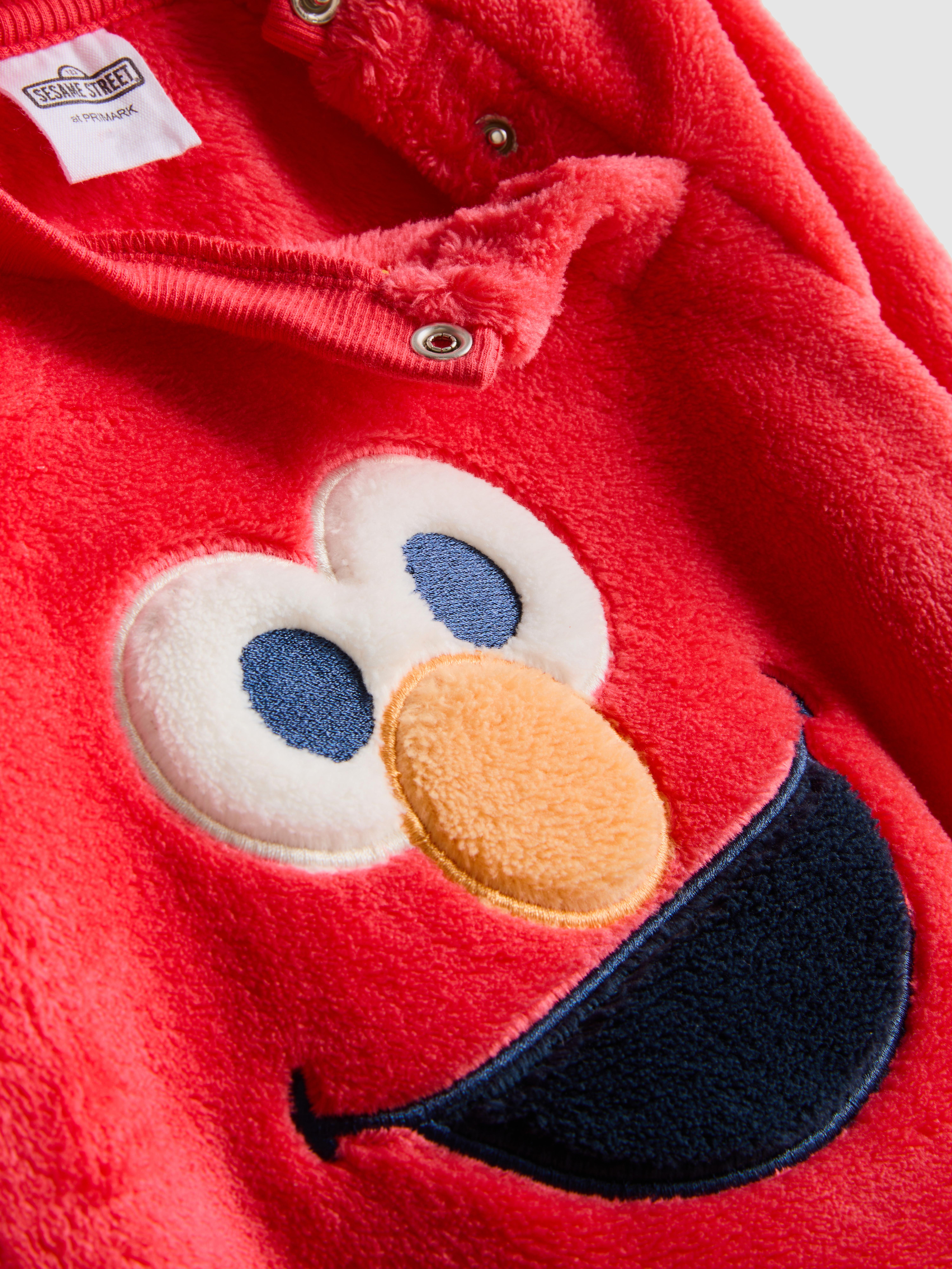 0-18mths | Sesame Street Elmo Fleece Sweatshirt and Jeans Newborn Set