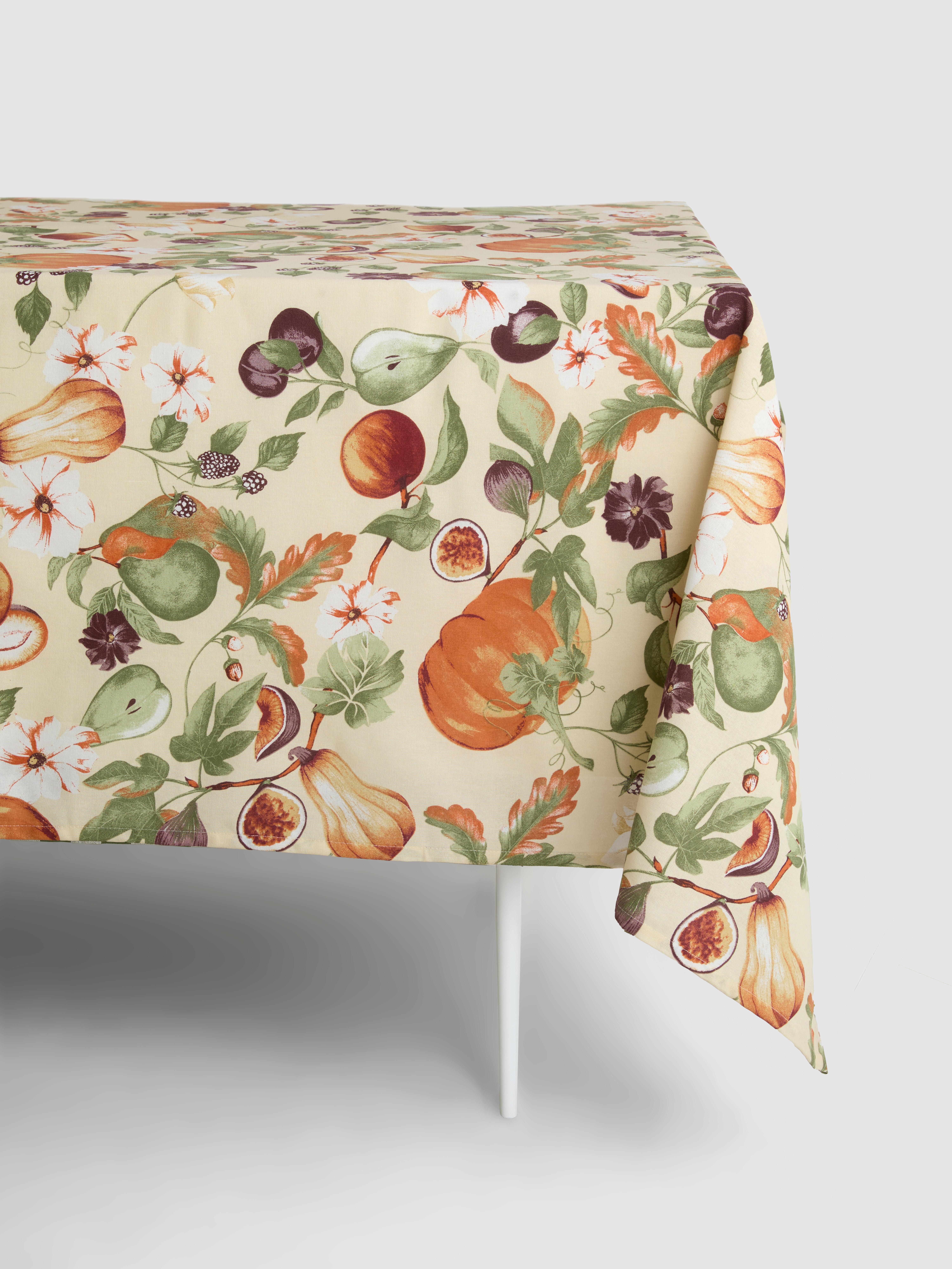 Tischdecke mit Erntemuster