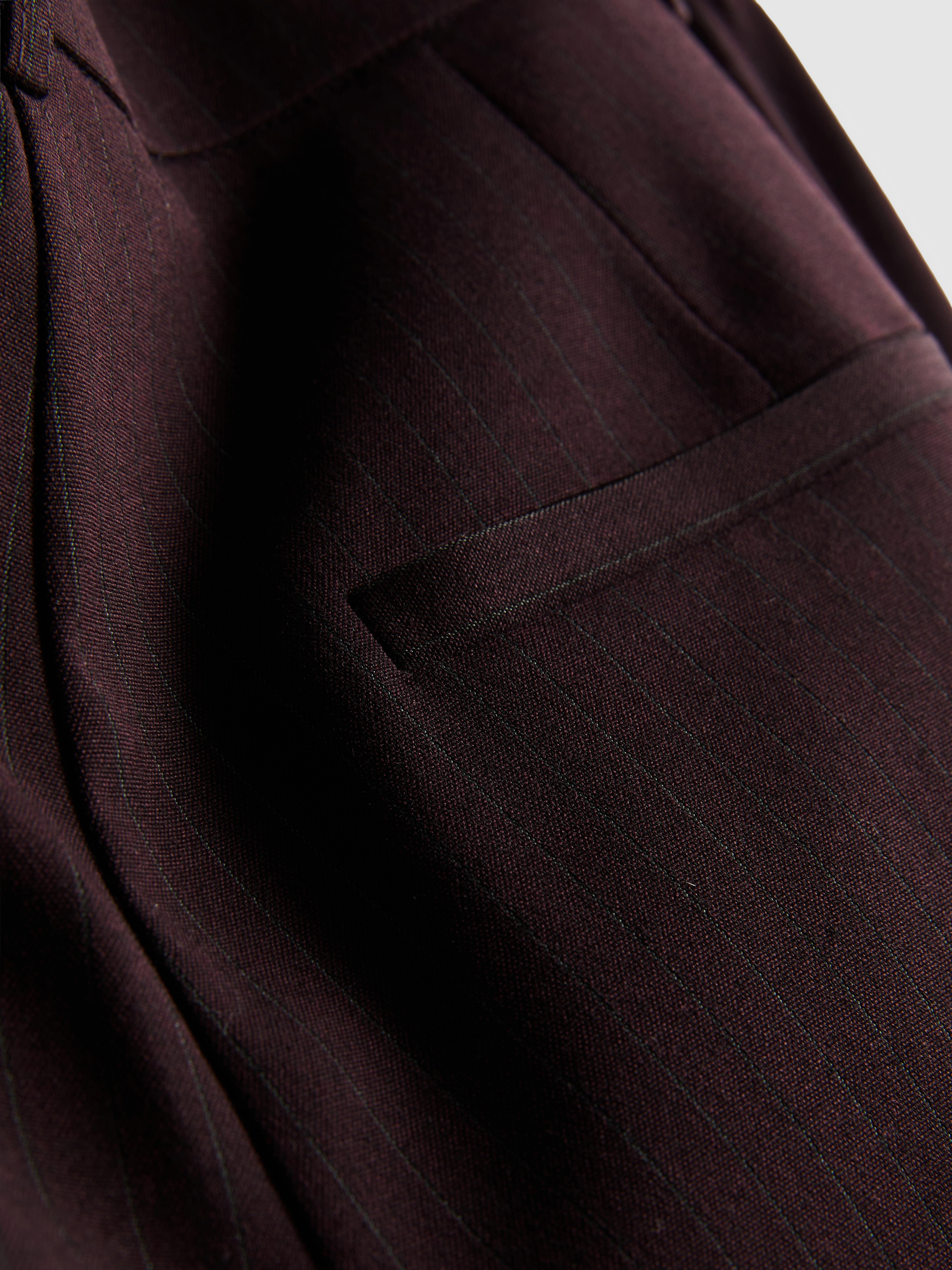 The Primark Scene | Pinstripe Asymmetrical-Waistband Pants