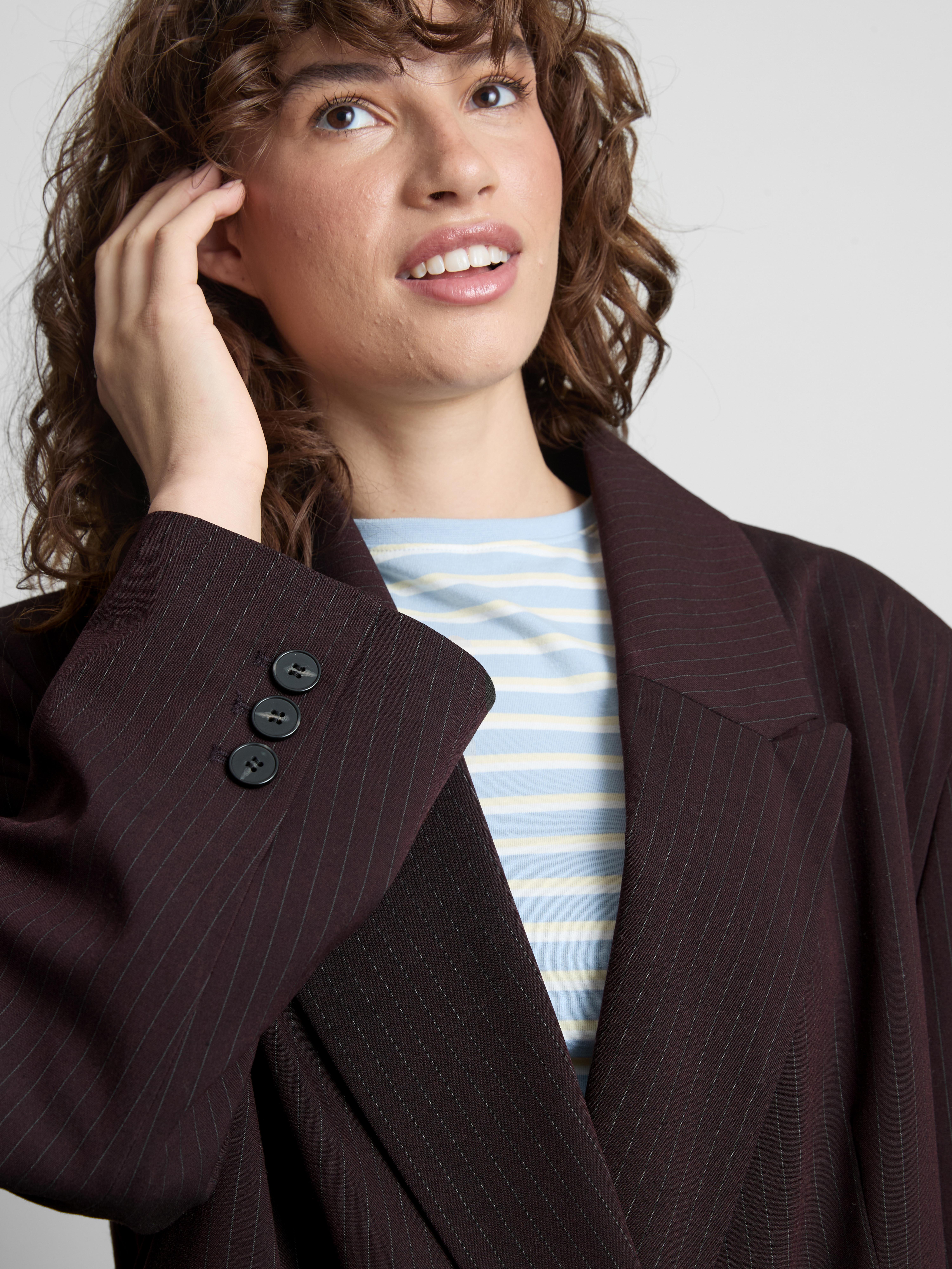 The Primark Scene | Oversized Pinstripe Blazer