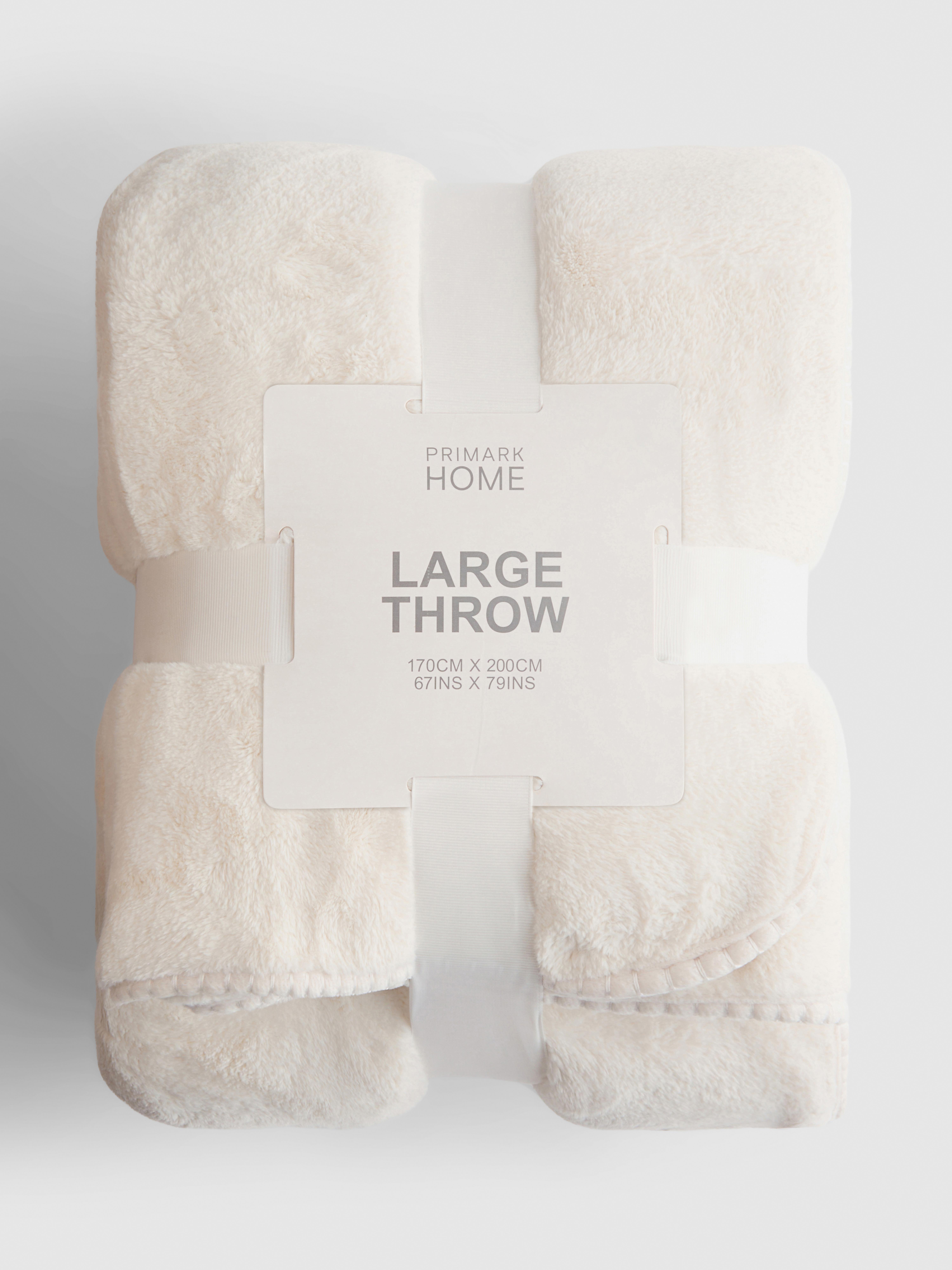 Blanket Stitch Throw