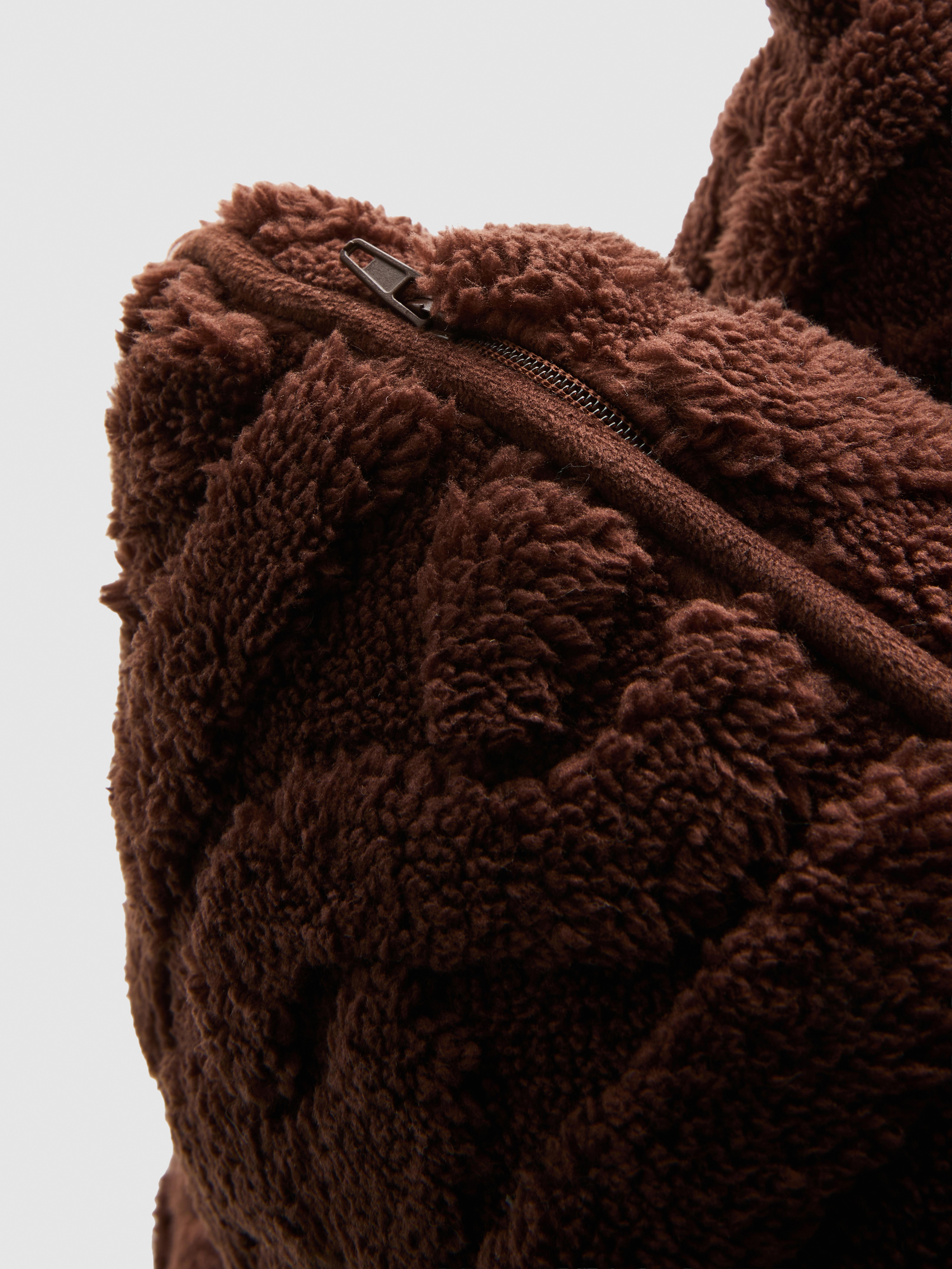 Lot de 2 coussins effet maille torsadée
