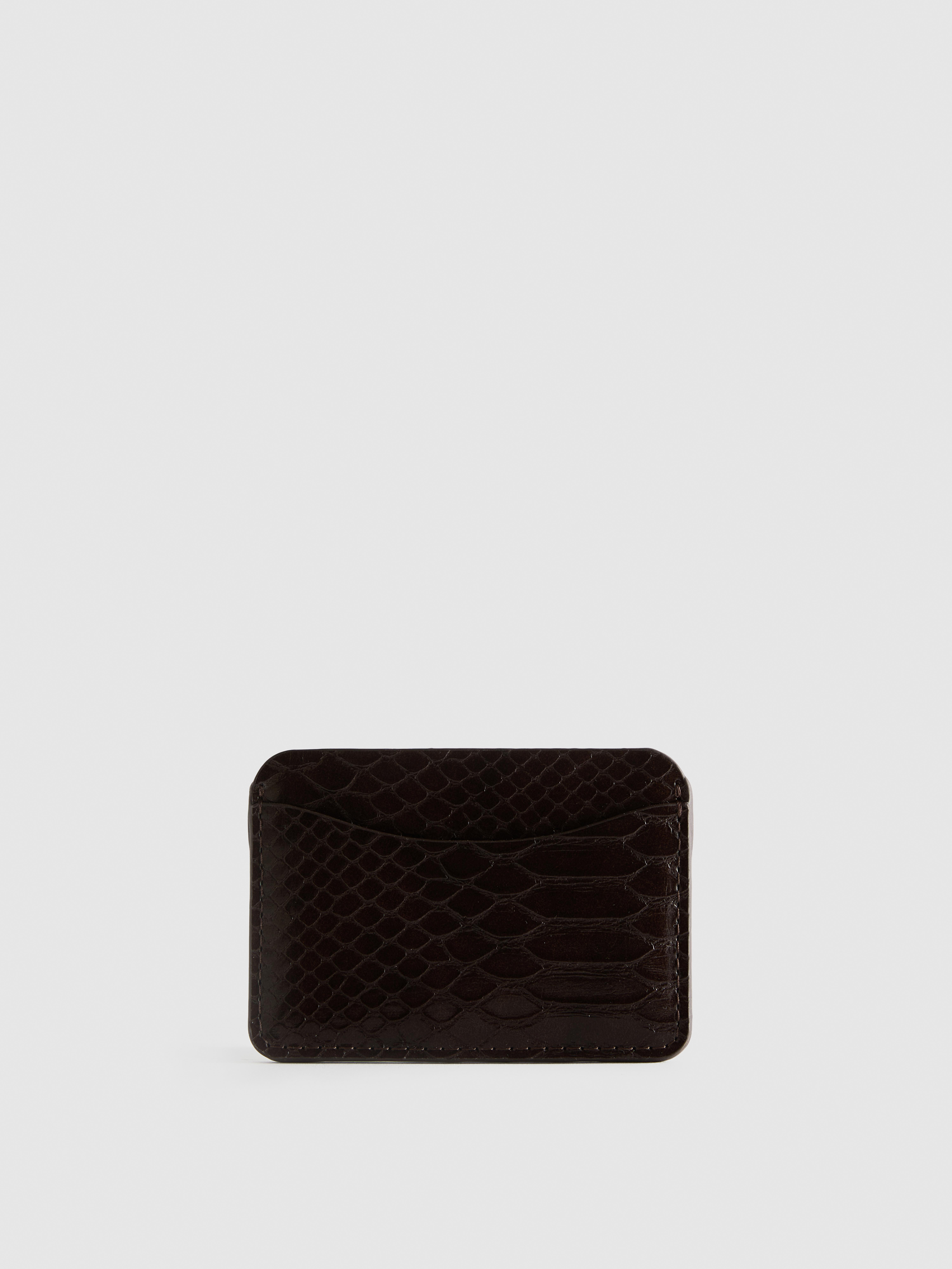 Snake-Effect Card Holder