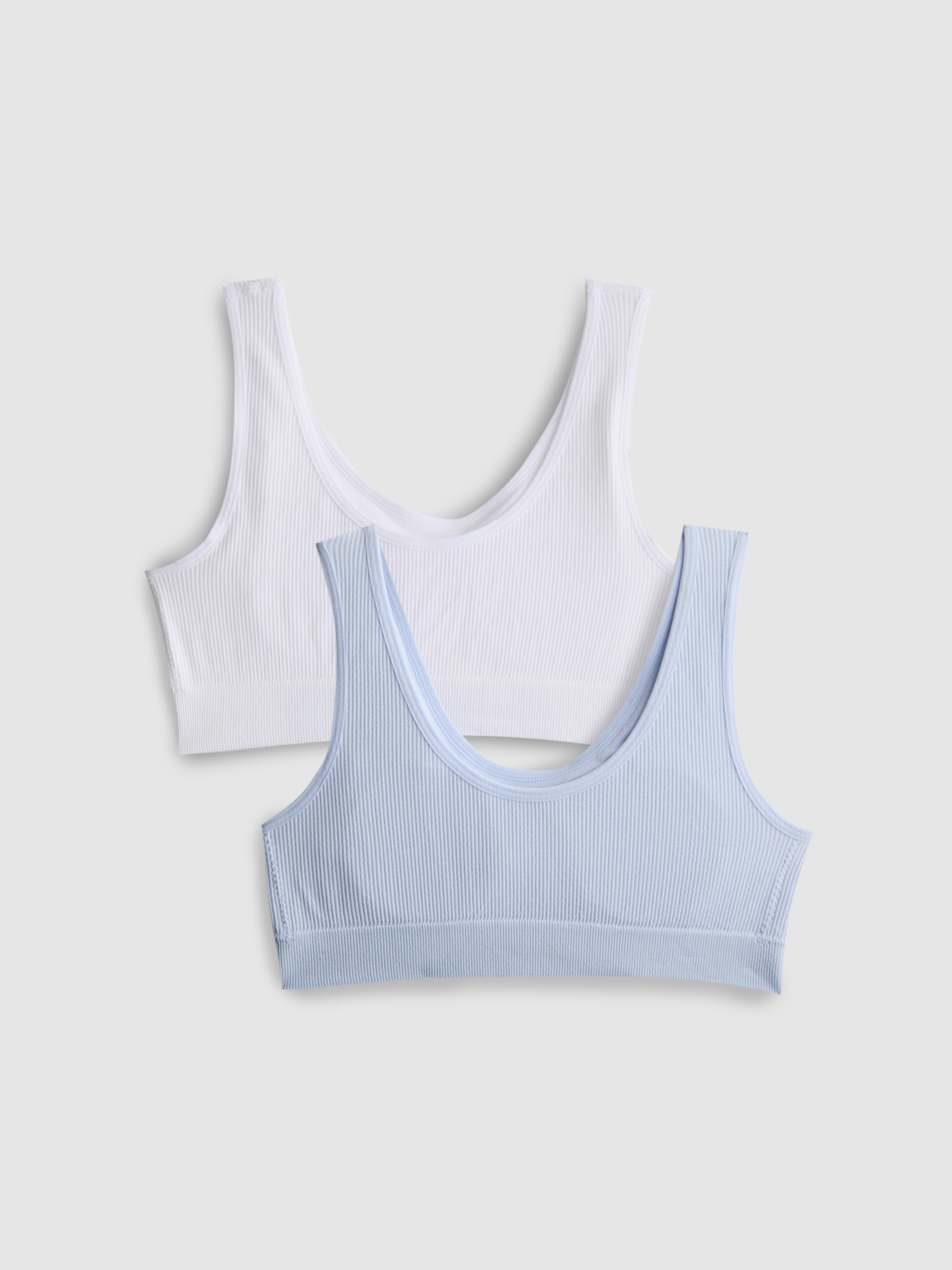 7-15yrs | 2pk Moulded Crop Tops