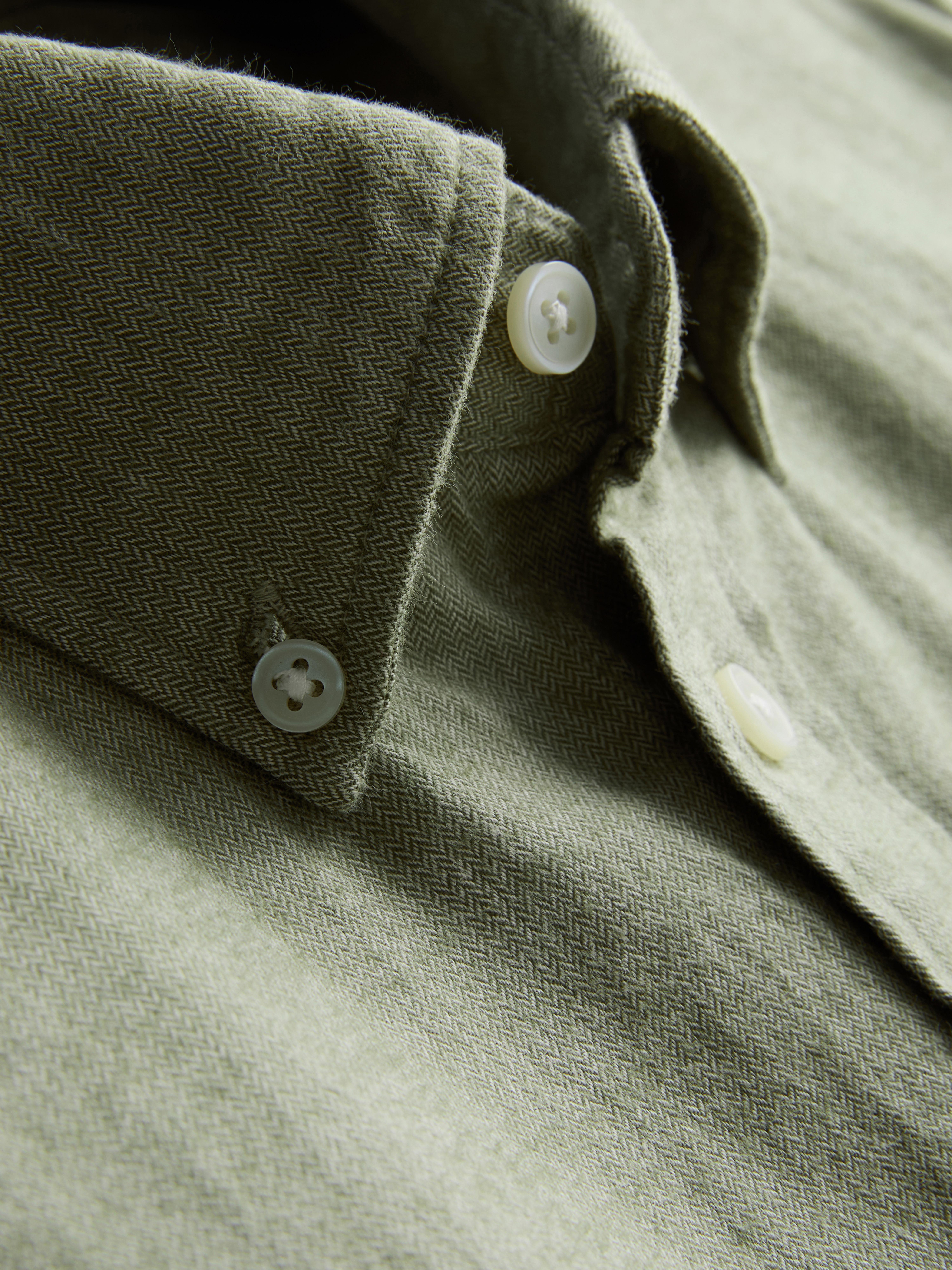 Chemise en pur coton à boutons