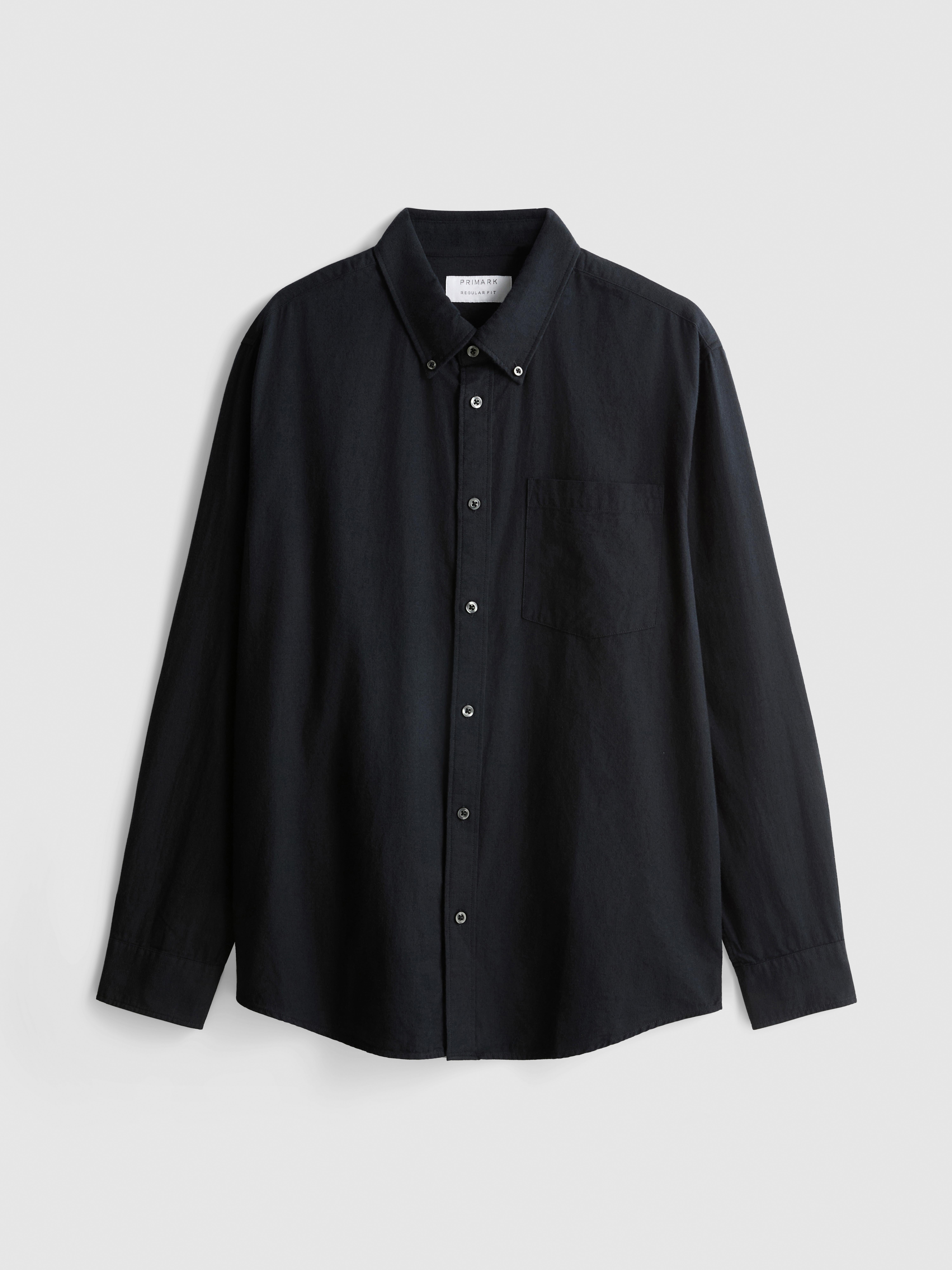 Pure Cotton Button-Down Shirt