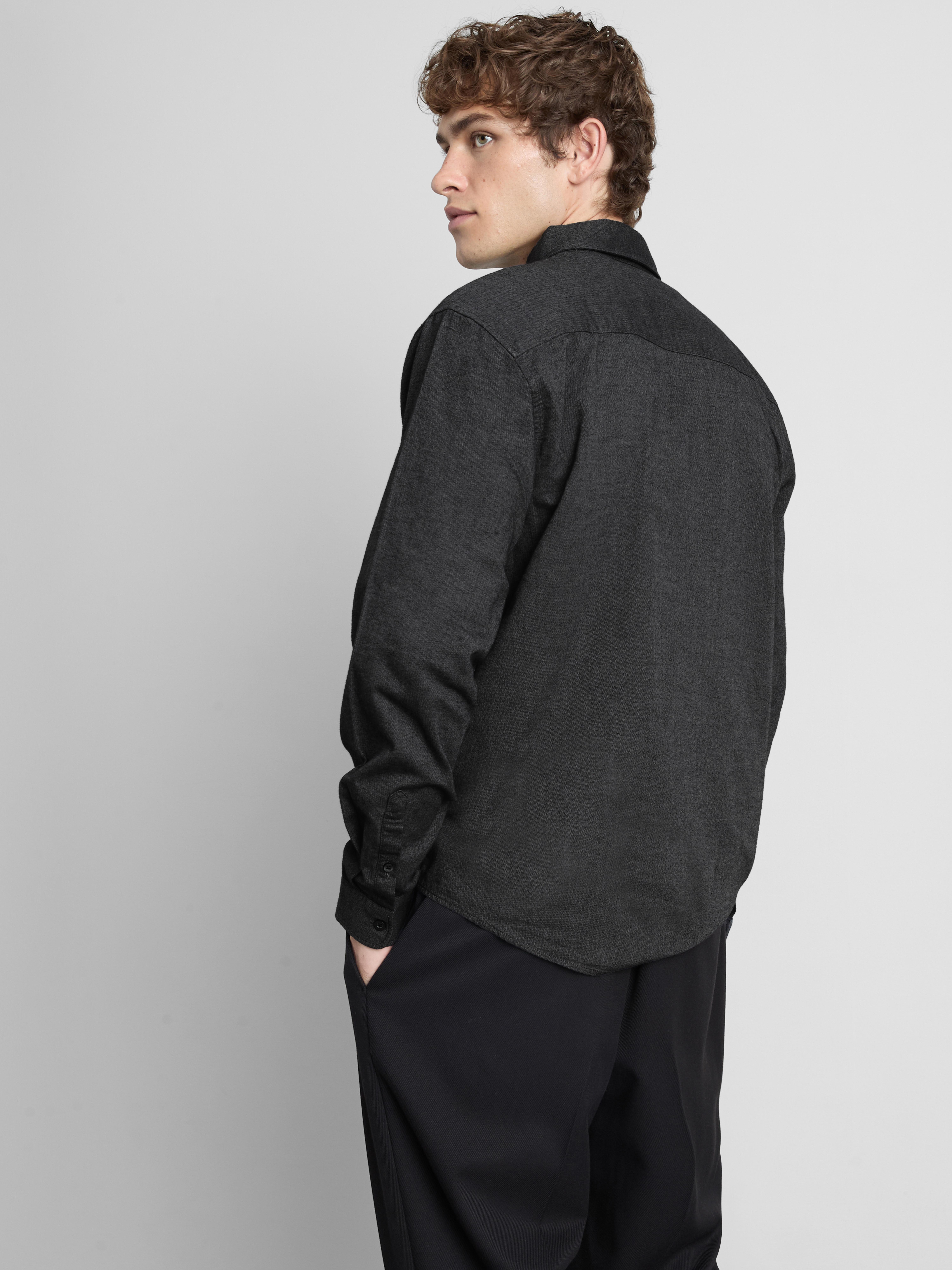 Pure Cotton Button-Down Shirt