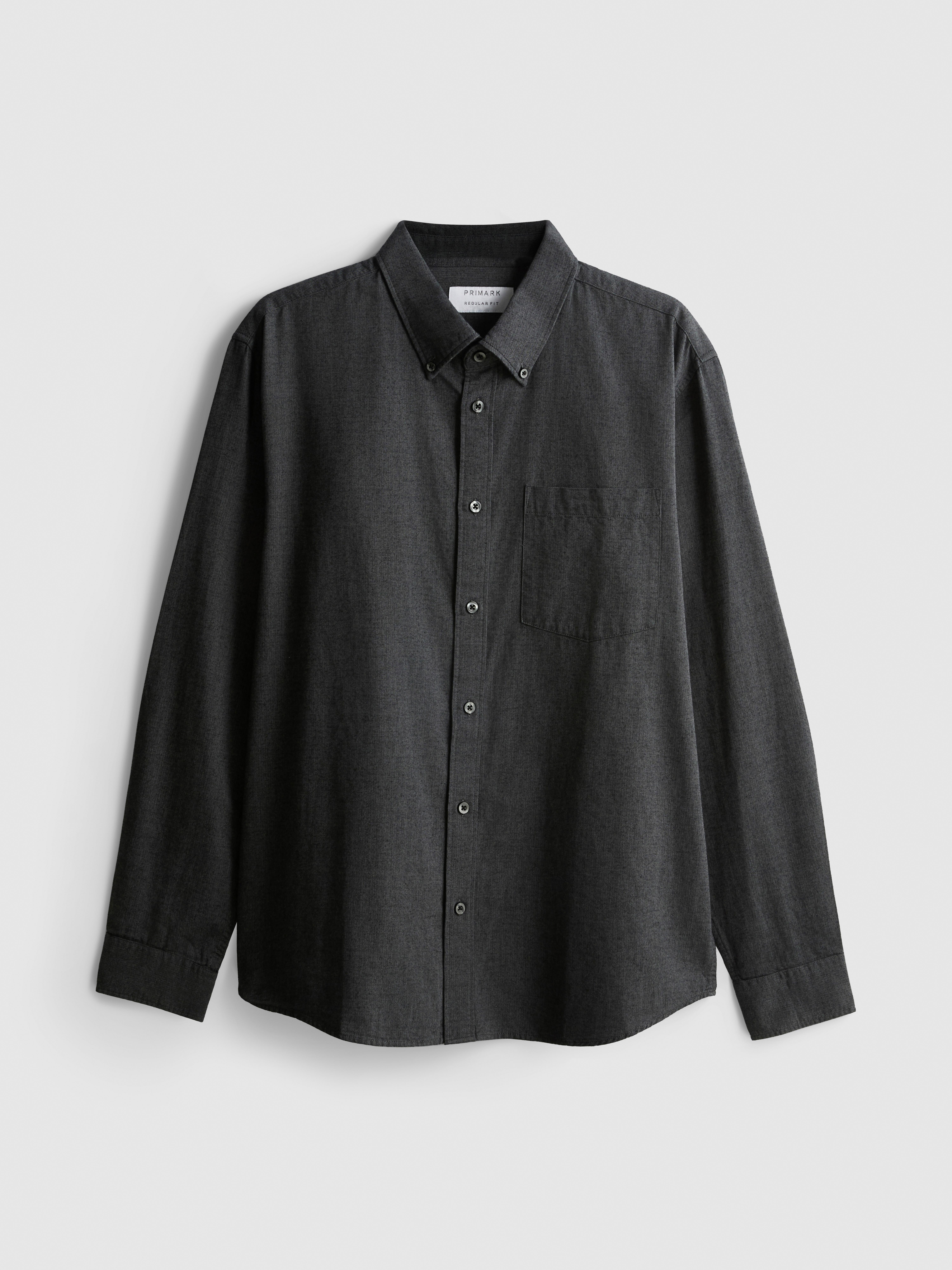 Pure Cotton Button-Down Shirt