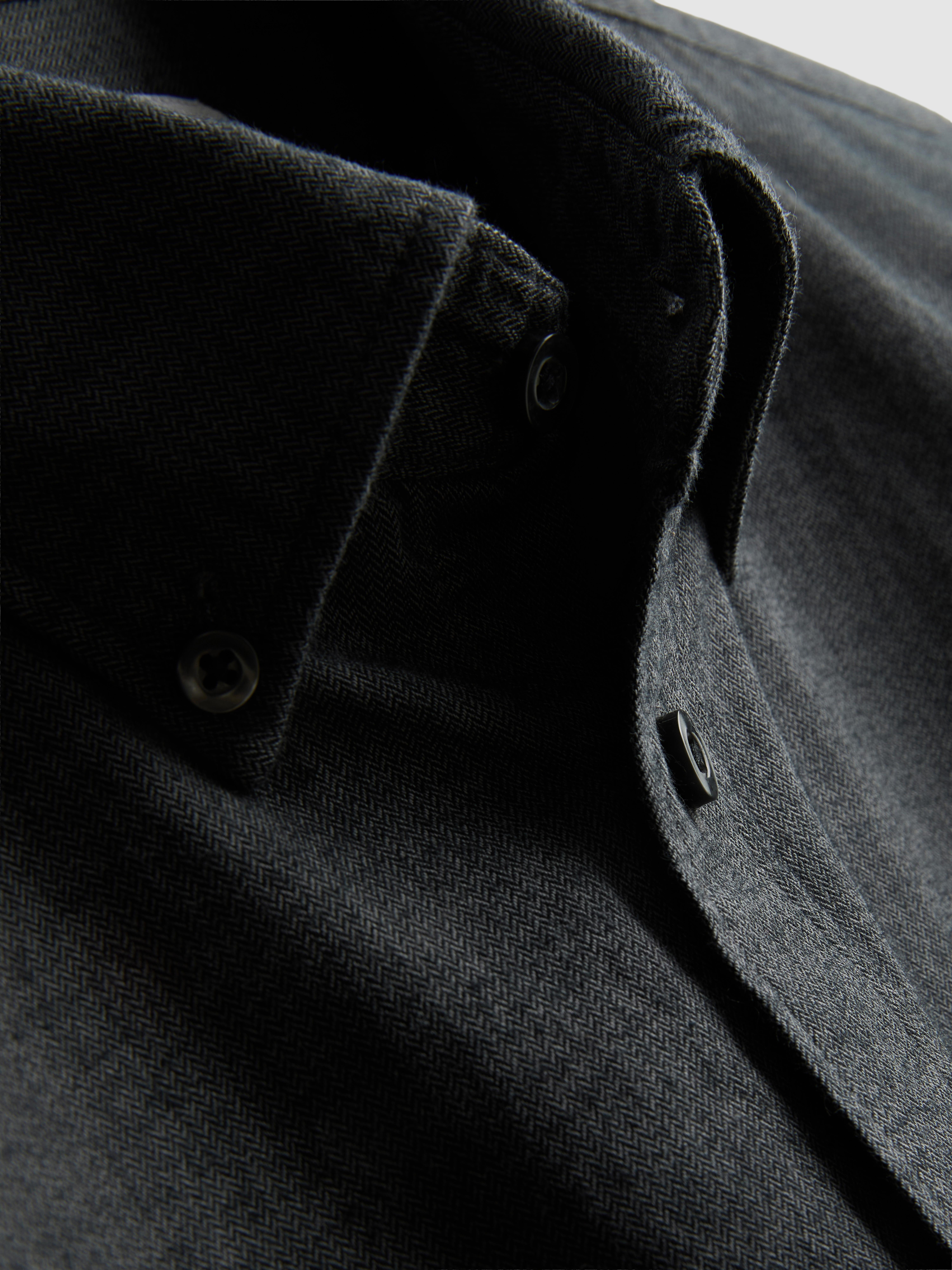 Pure Cotton Button-Down Shirt