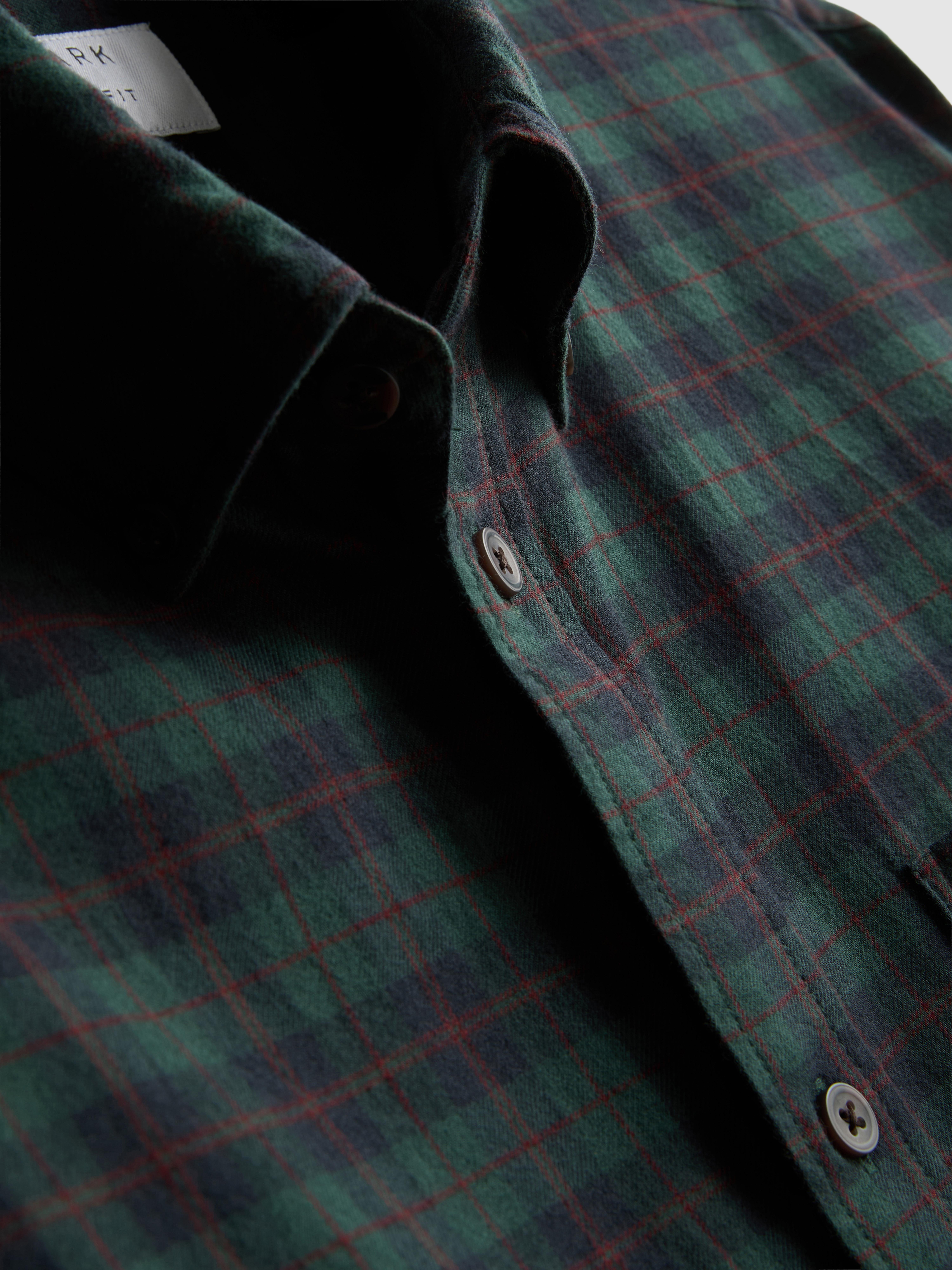 Pure Cotton Check Shirt