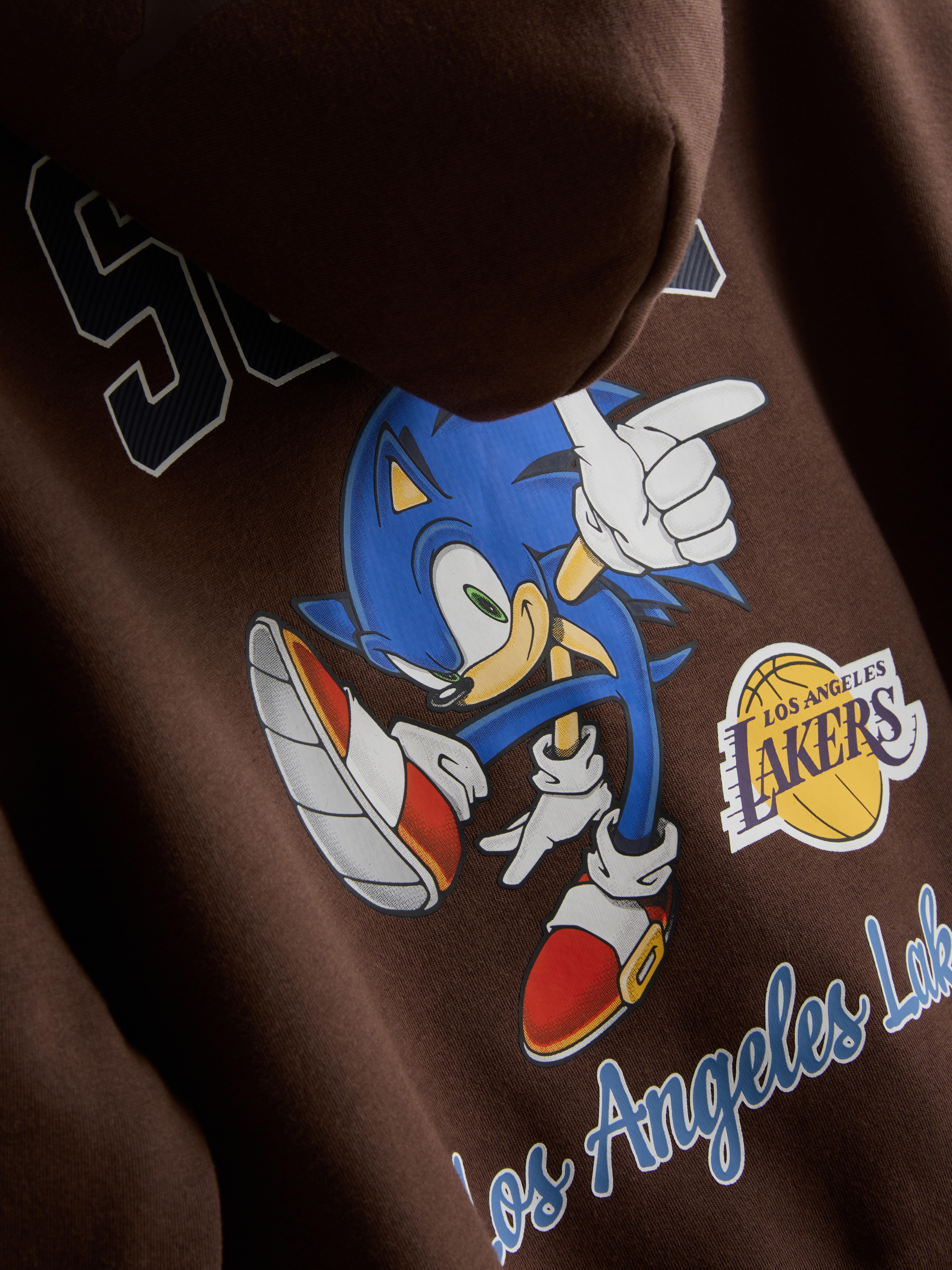1-9yrs | Los Angeles Lakers x Sonic The Hedgehog Hoodie