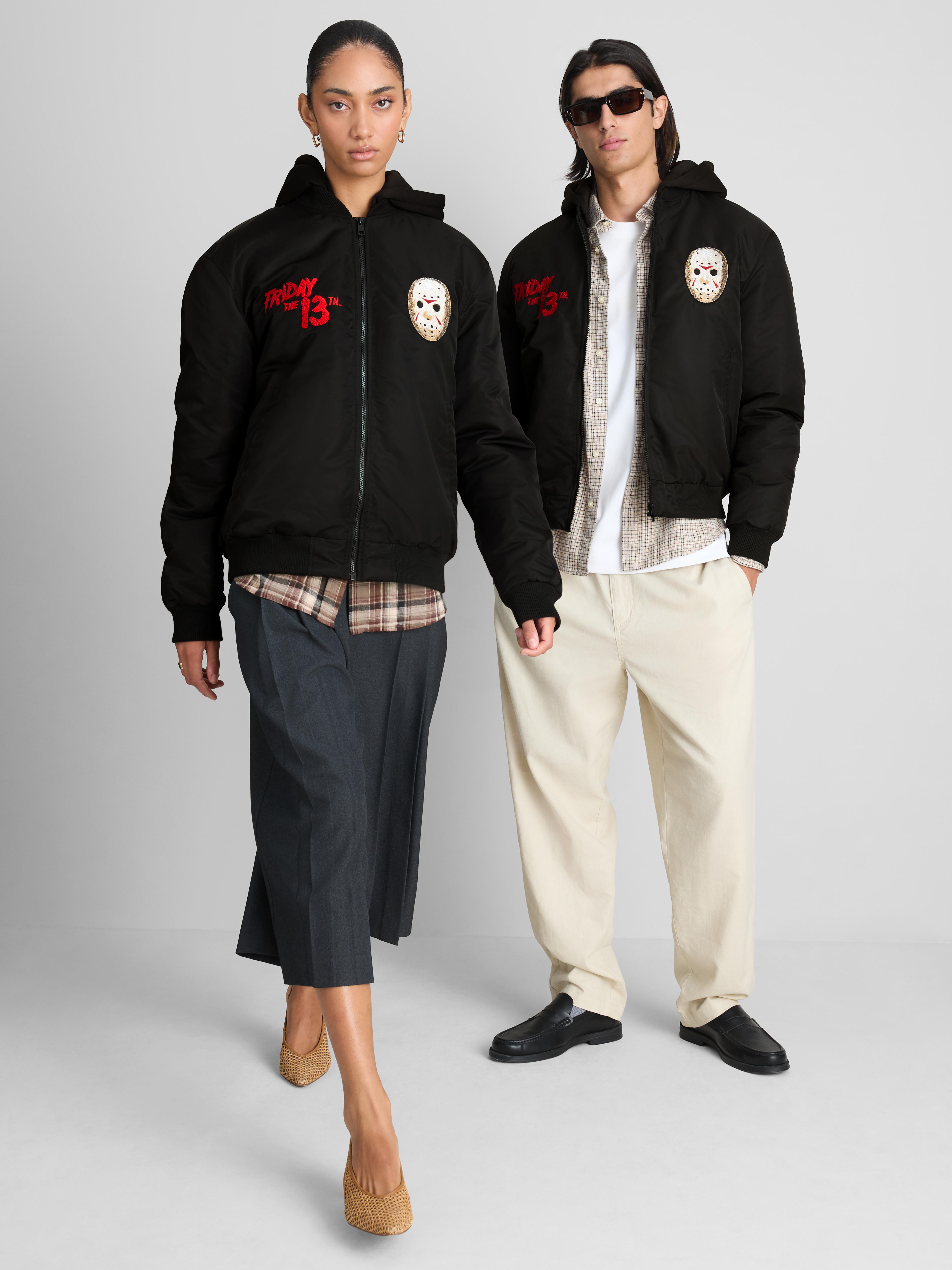 Friday The 13th Hooded Bomber Jacket